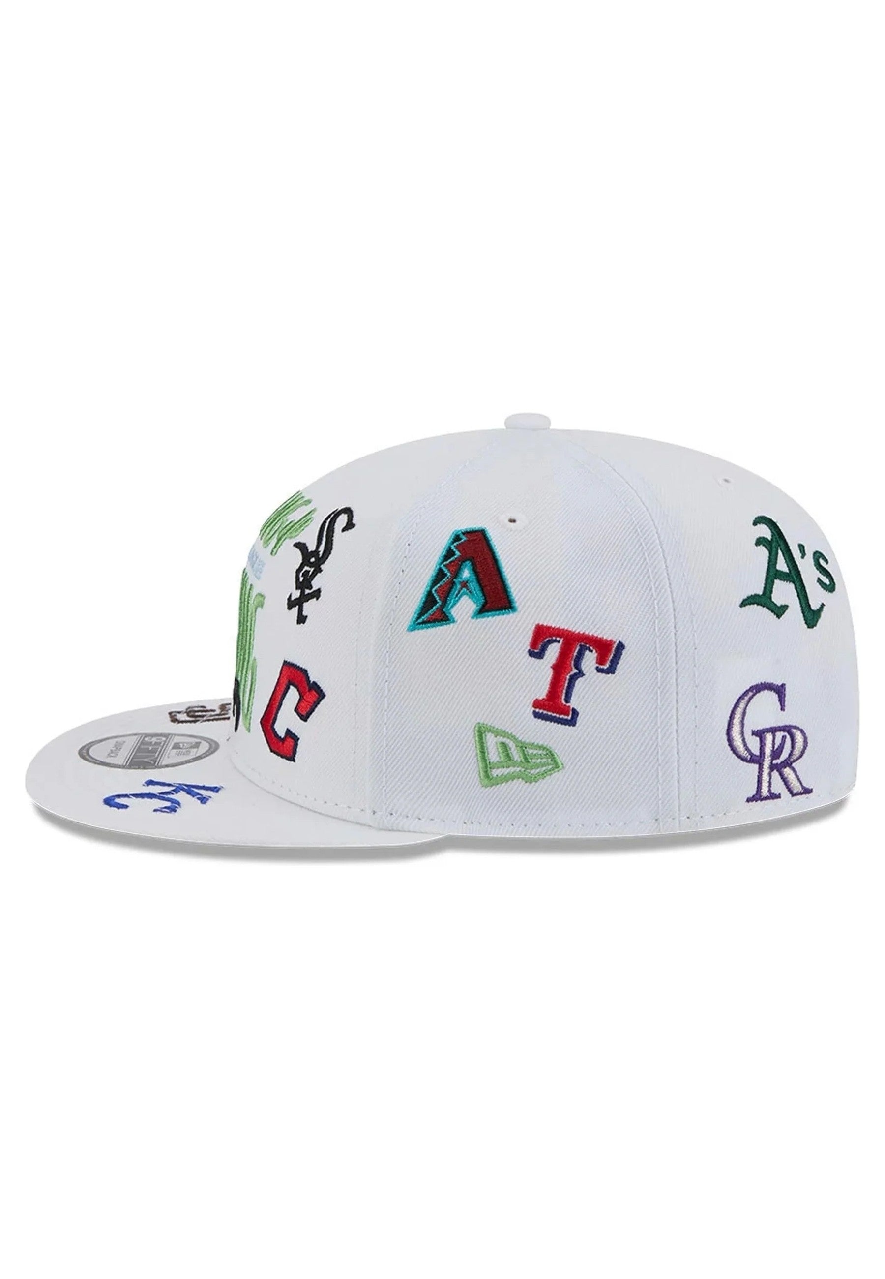 GORRA NEW ERA BLANCA CACTUS LEAGUE SCATTER950 G1