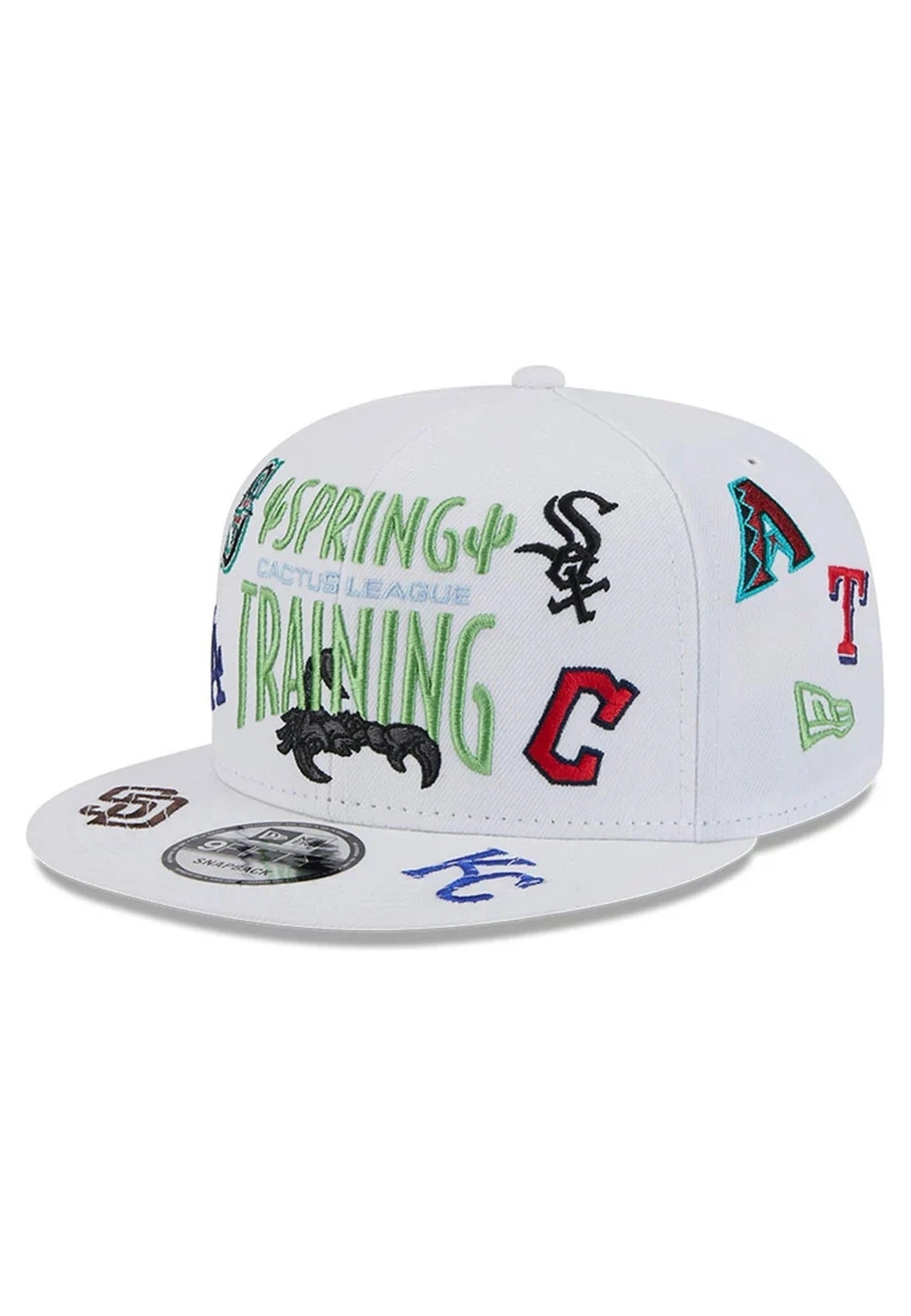 GORRA NEW ERA BLANCA CACTUS LEAGUE SCATTER950 G1