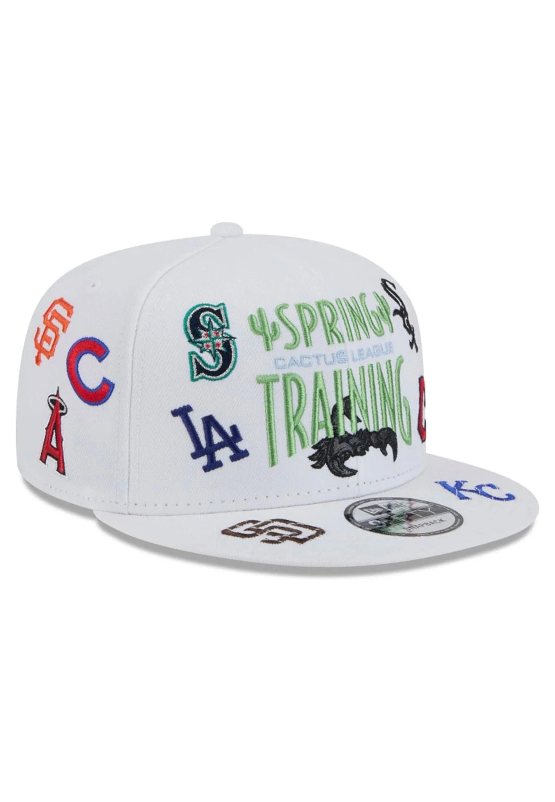 GORRA NEW ERA BLANCA CACTUS LEAGUE SCATTER950 G1