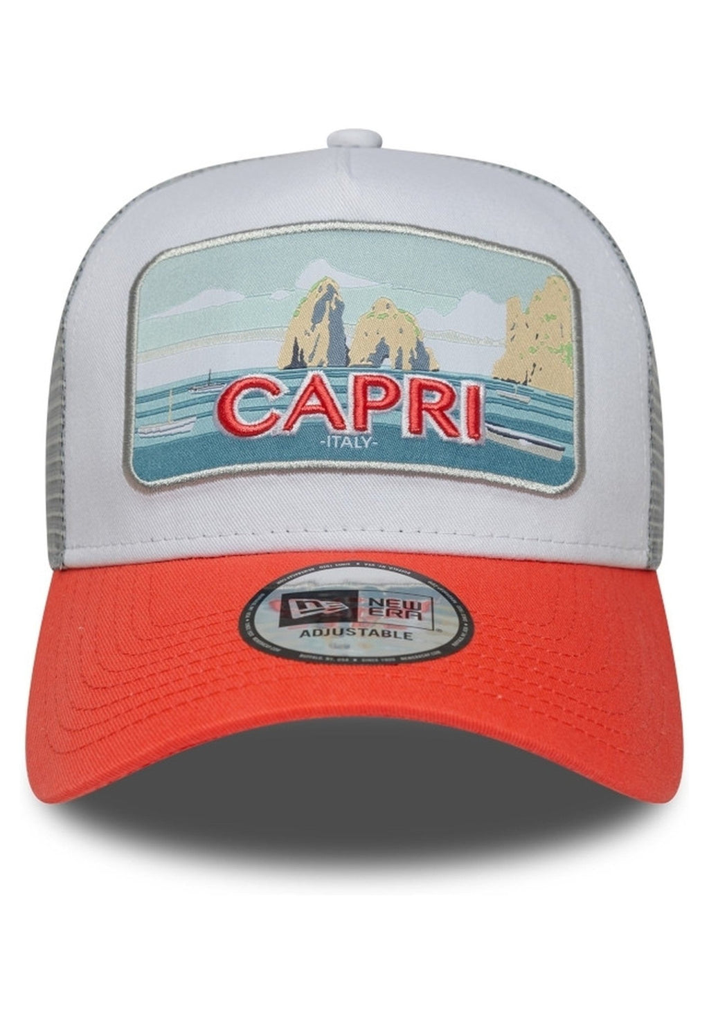 GORRA NEW ERA BLANCA CAPRI PATCH SUMMER TRUCKER CAP - AREA ZERO