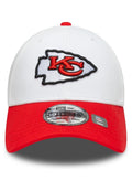 GORRA NEW ERA BLANCA CHIEFS NFL TEAM LOGO 39THIRTY KANCHI