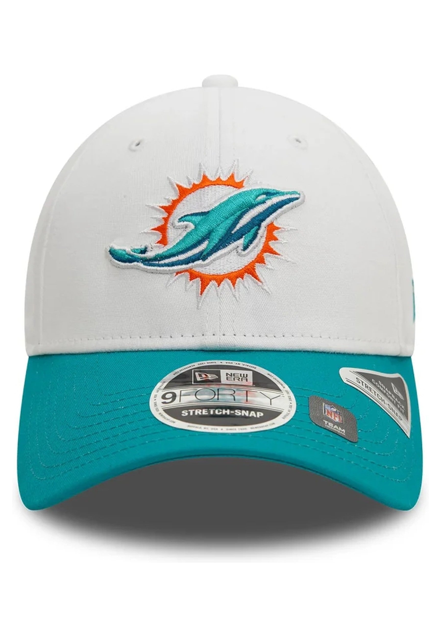 GORRA NEW ERA BLANCA DOLPHINS NFL 9FORTY SS MIADOL