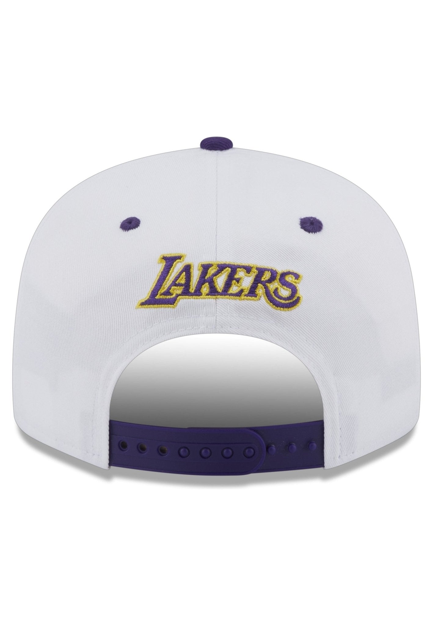 GORRA NEW ERA BLANCA LAKERS WHITE CROWN PATCH LOSLAK - AREA ZERO
