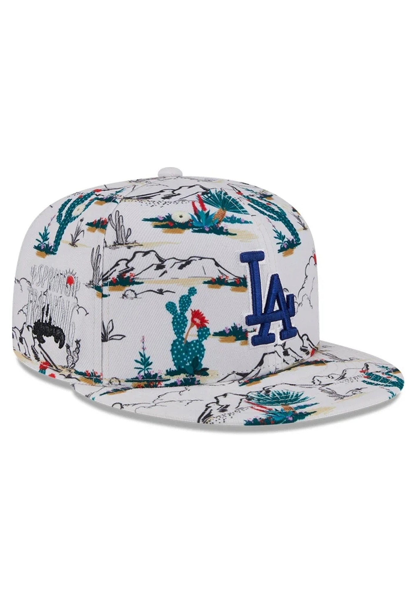 GORRA NEW ERA BLANCA LOS ANGELES DODGERS SPRING TRAINING FAN PACK - AREA ZERO