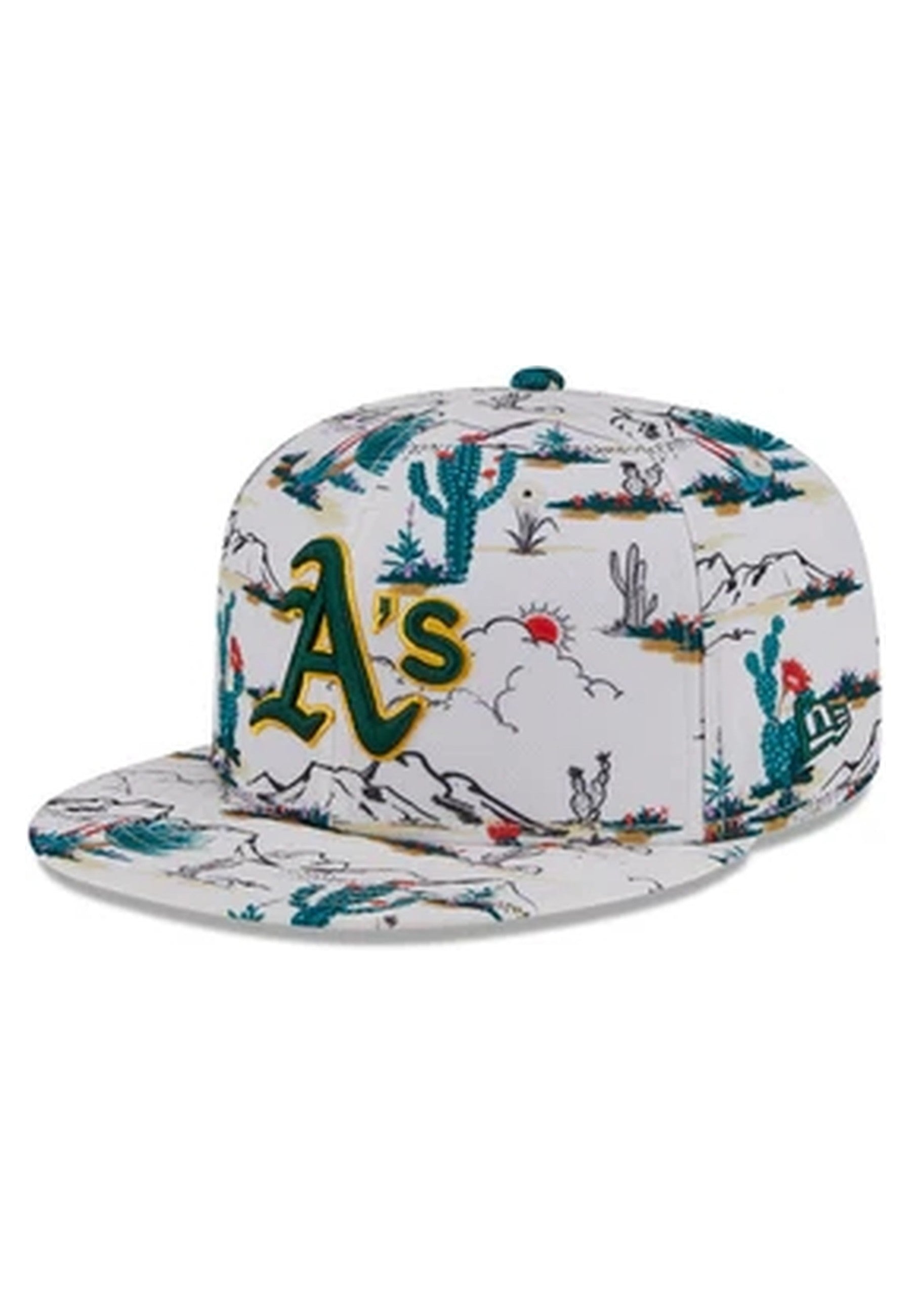 GORRA NEW ERA BLANCA OAKLAND ATHLETICS SPRING TRAINING FAN PACK G1