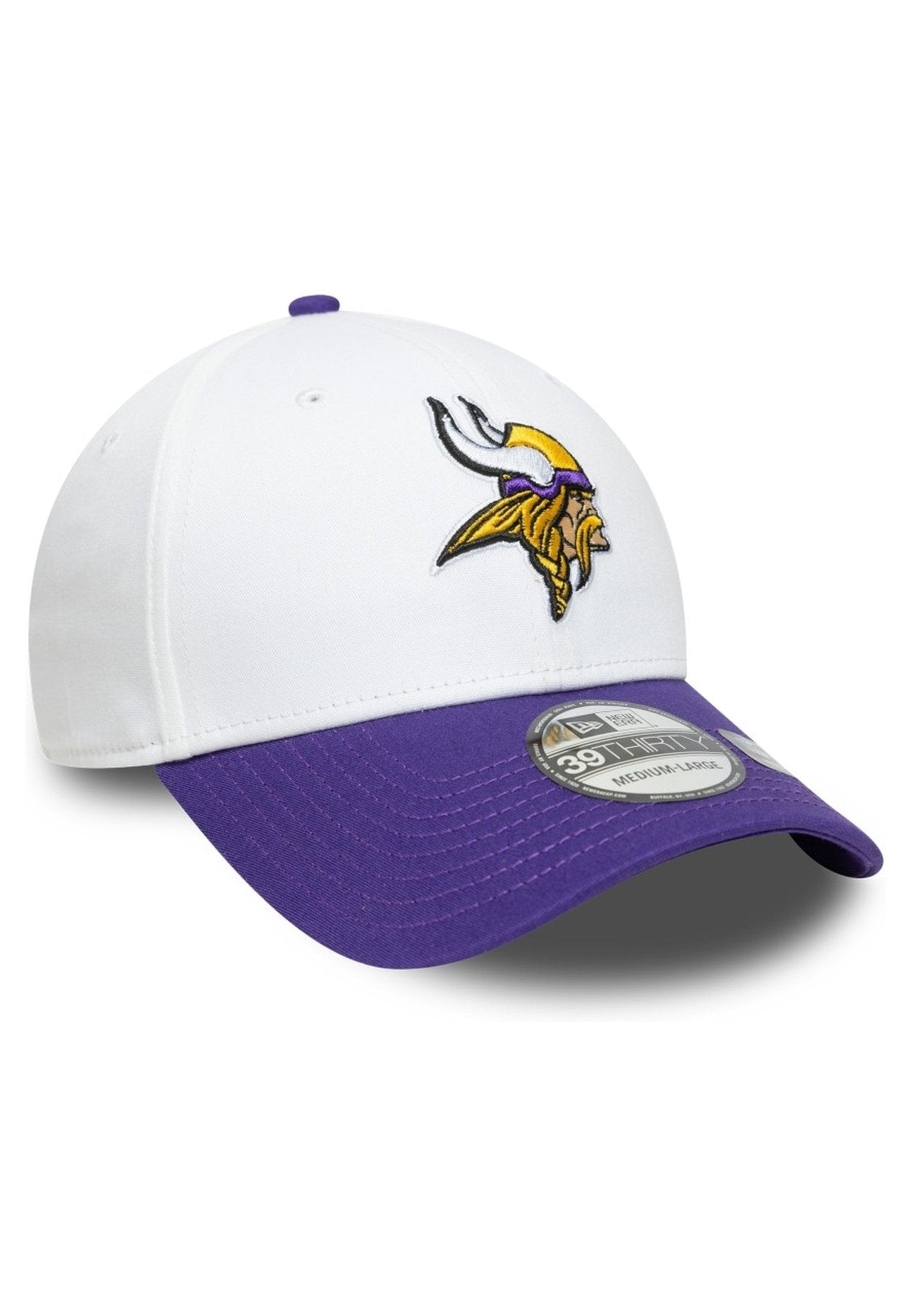 GORRA NEW ERA BLANCA VIKINGS NFL TEAM LOGO 39THIRTY MINVIK - AREA ZERO