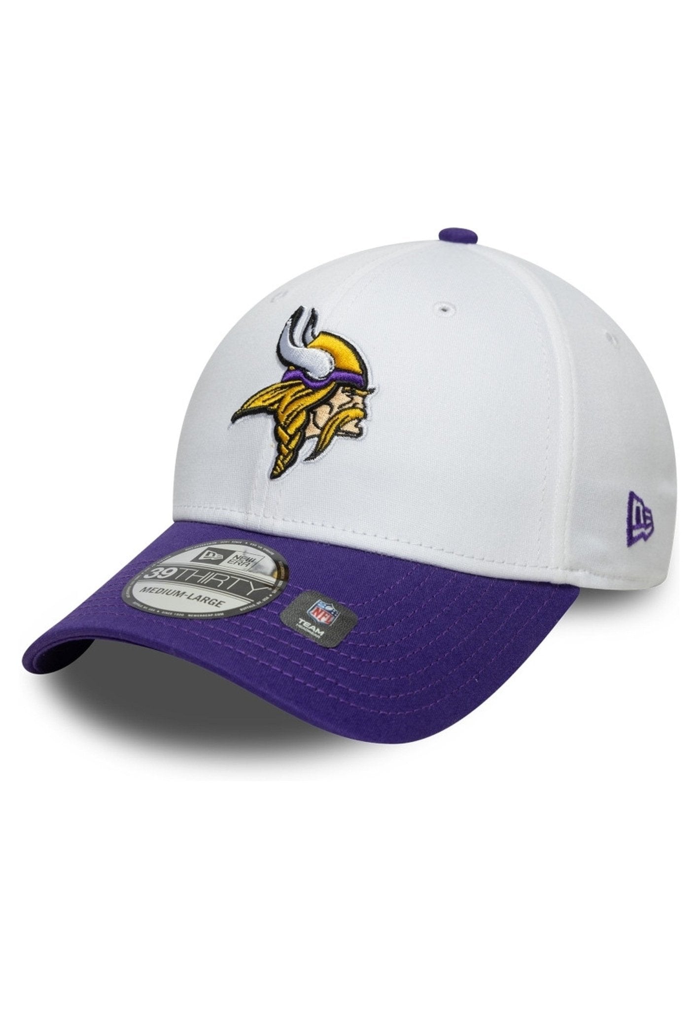 GORRA NEW ERA BLANCA VIKINGS NFL TEAM LOGO 39THIRTY MINVIK - AREA ZERO