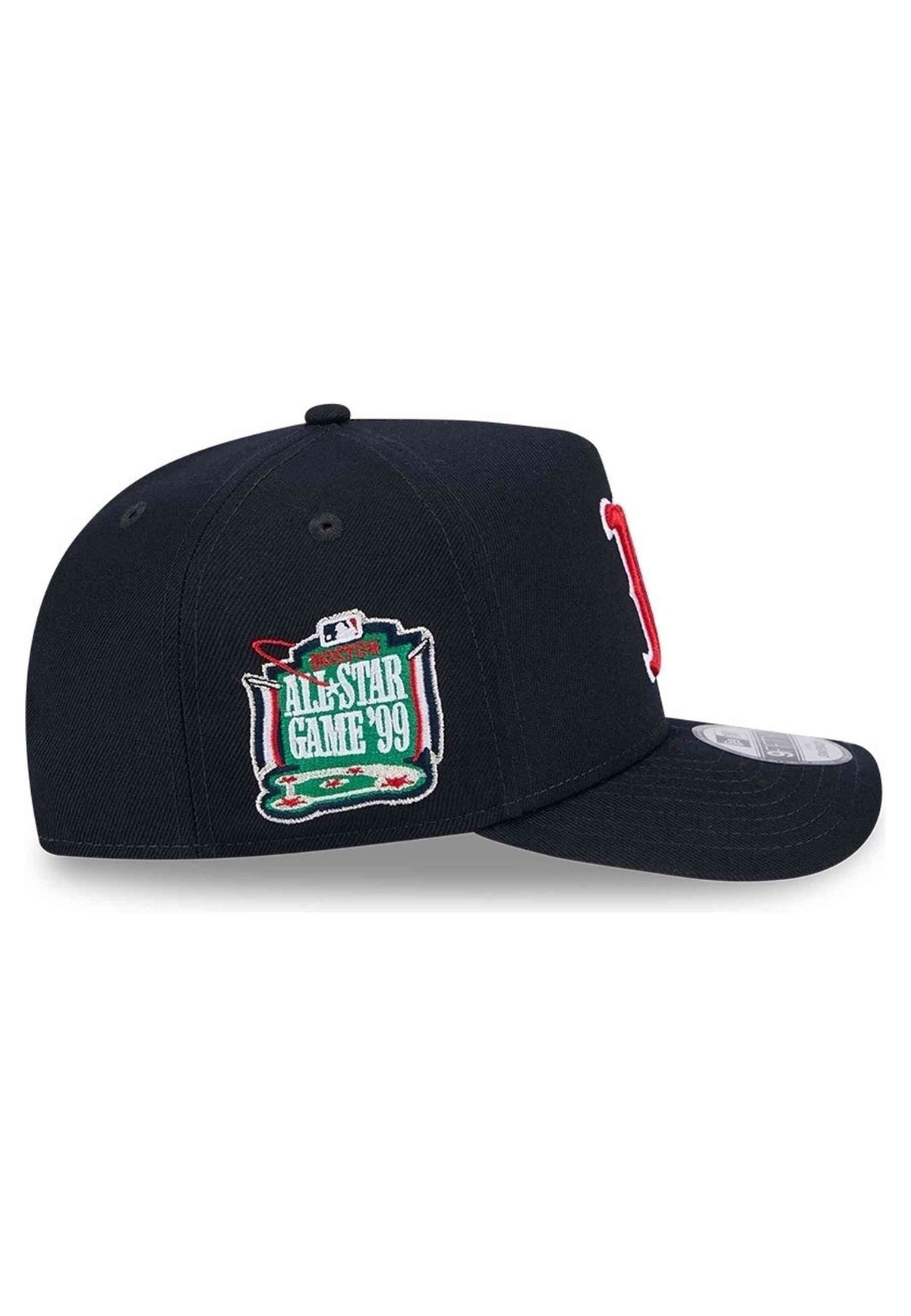 NEW ERA BOSTON RED SOX 950 A FRAME EVERGREEN CAP NAVY