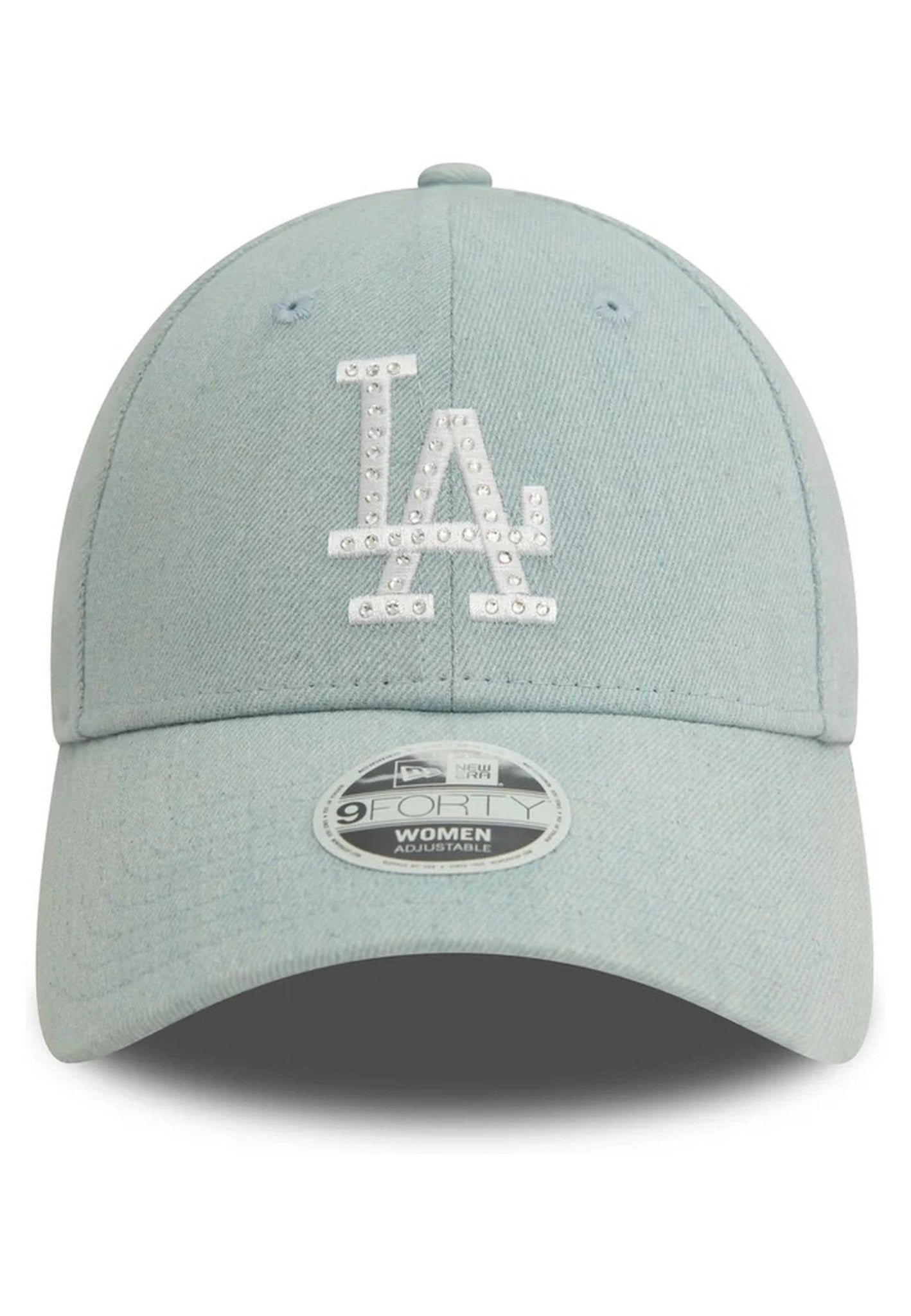 GORRA NEW ERA CELESTE DODGERS DIAMANTE DENIM 9FORTY LOSDOD - AREA ZERO