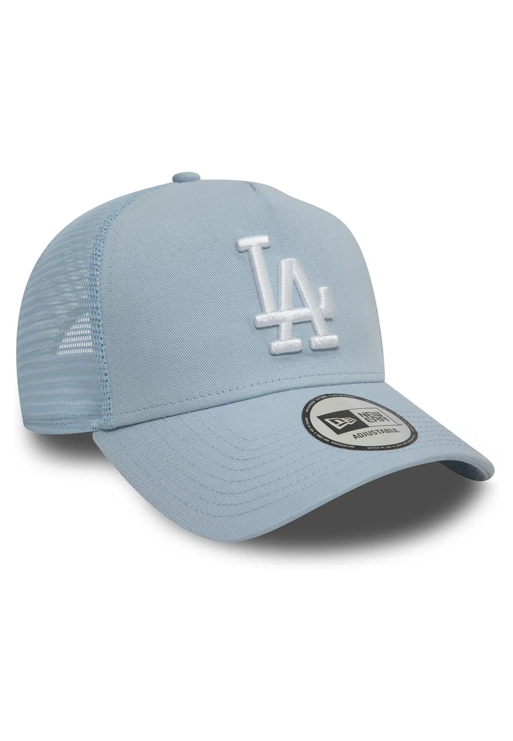 GORRA NEW ERA CELESTE DODGERS LEAGUE ESS TRUCKER LOSDOD