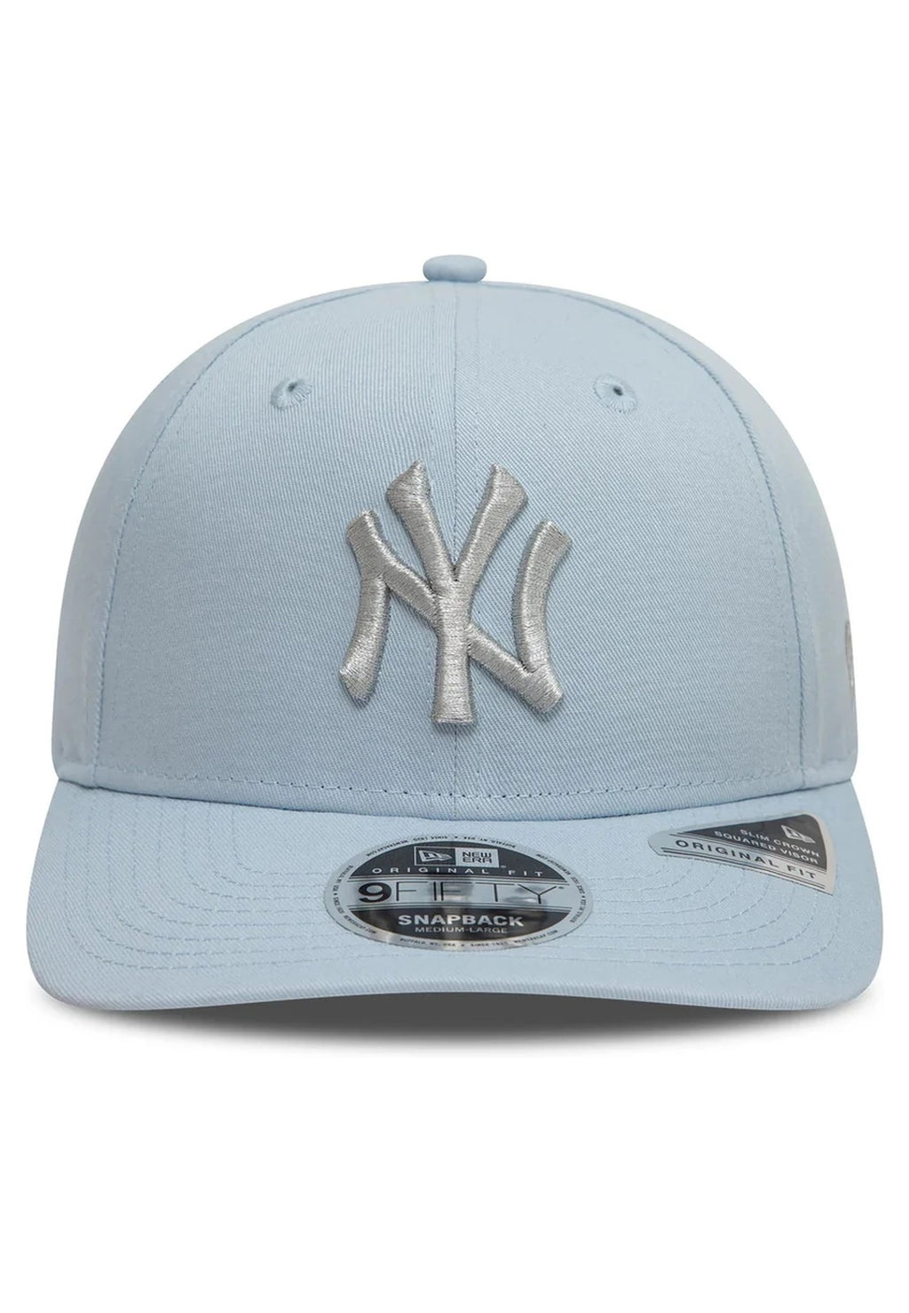 GORRA NEW ERA CELESTE YANKEES METALLIC 9FIFTY OF NEYYAN