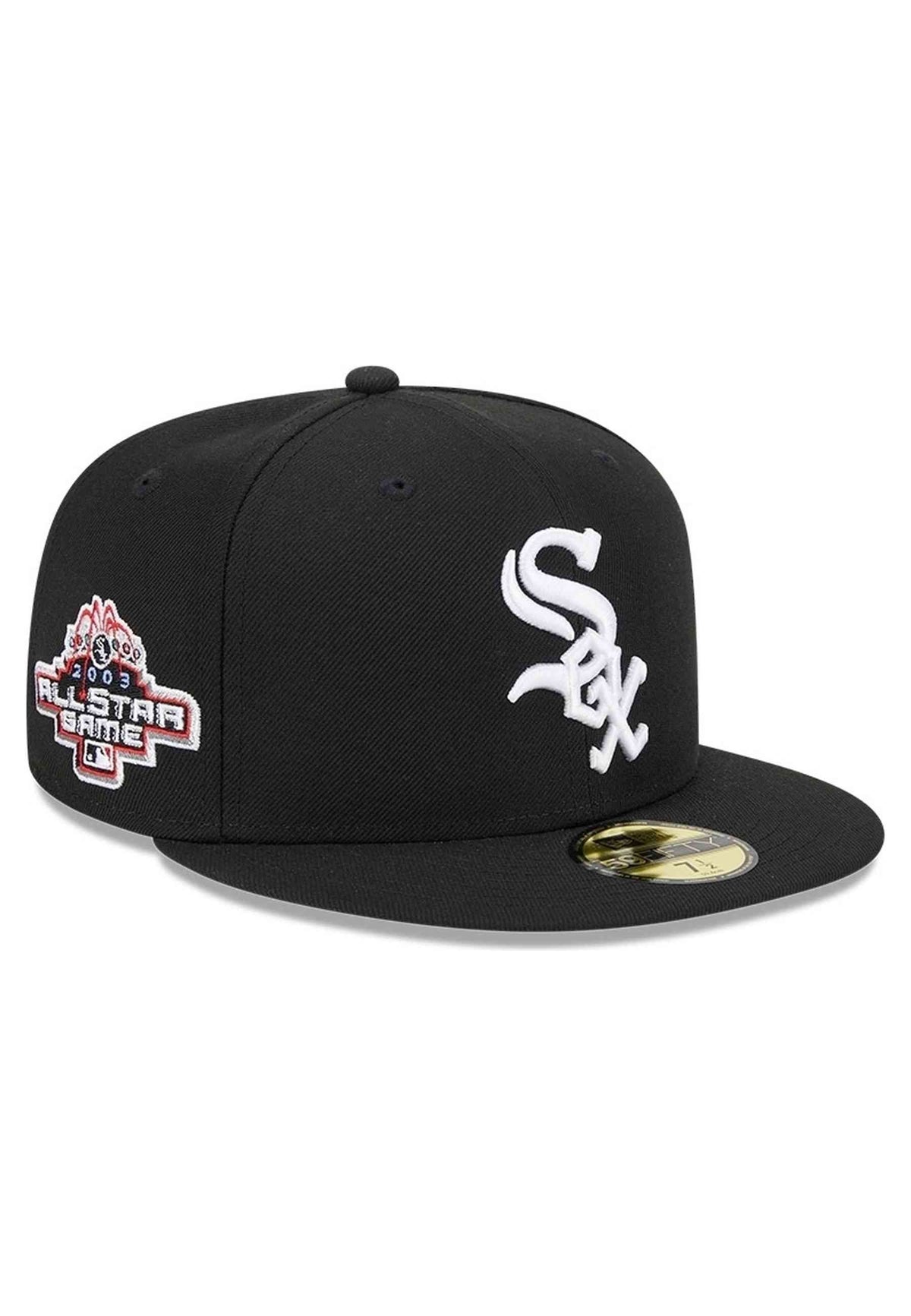 GORRA NEW ERA CHICAGO WHITE SOX 595FIFTY SIDE PATCH EVERGREEN NEGRA