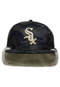 CASQUETTE NEW ERA CHICAGO WHITE SOX 59FIFTY CORD DOWN FLAP NOIRE