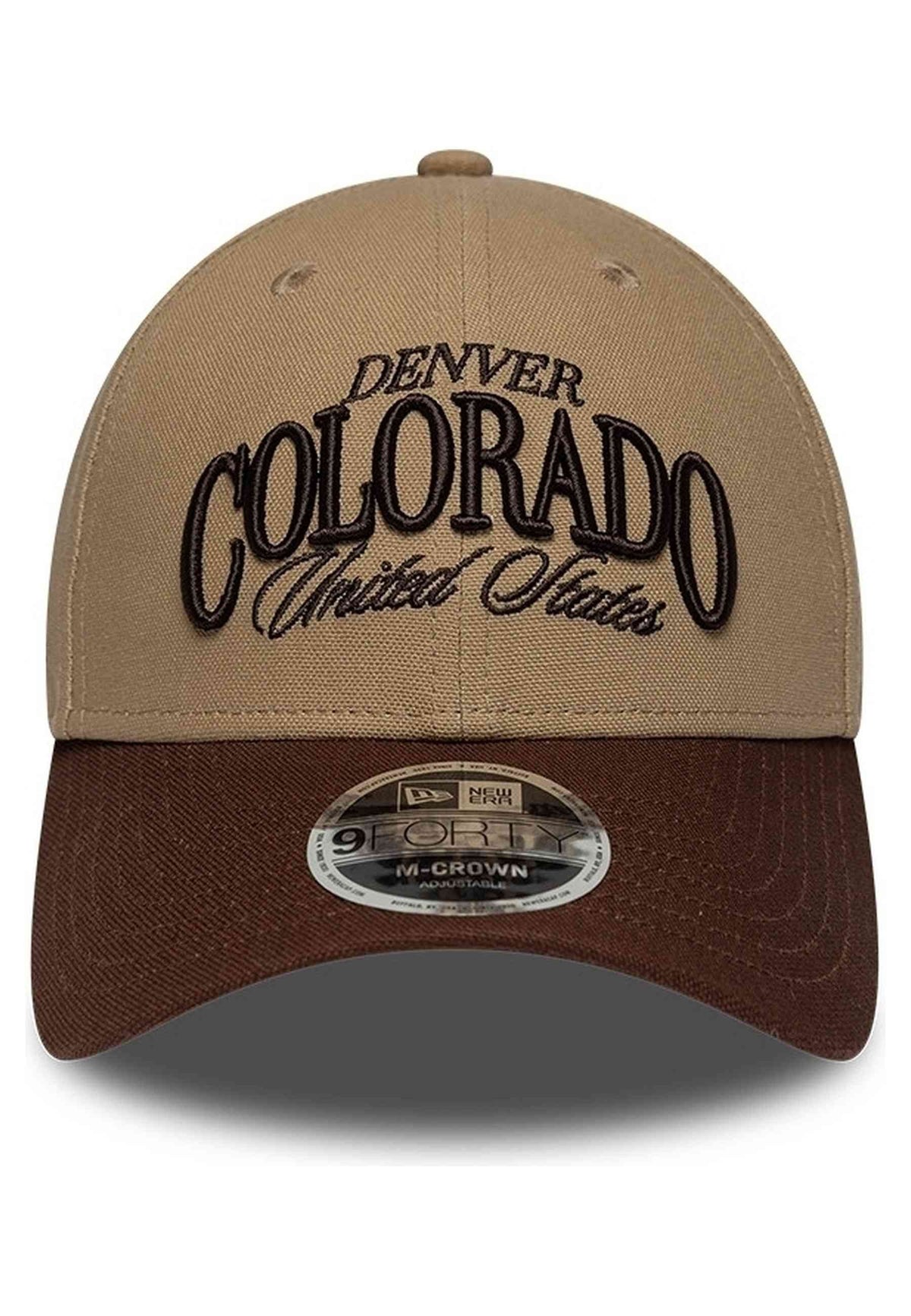GORRA NEW ERA COLORADO 9FORTY MCROWN MARRON