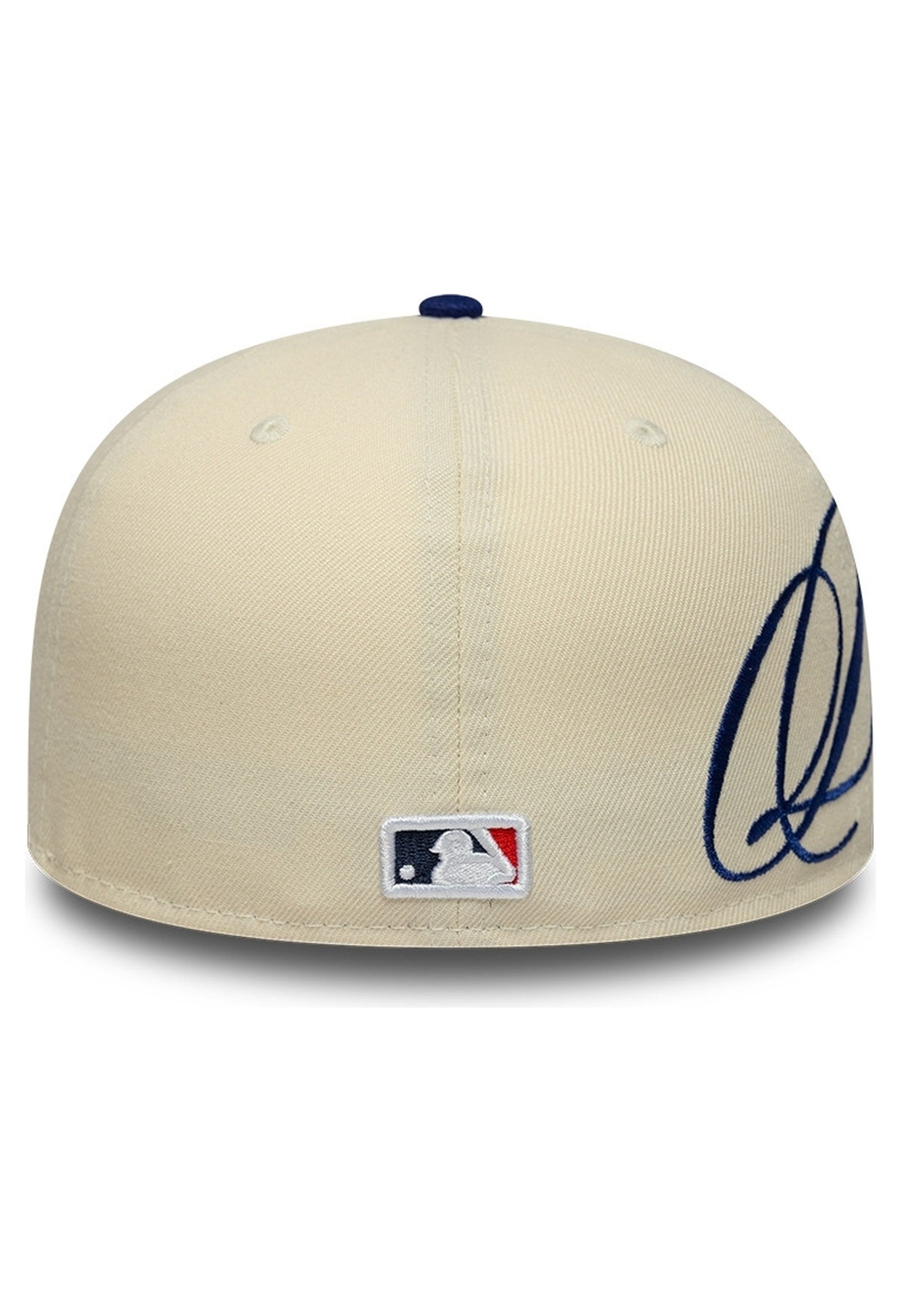 GORRA NEW ERA CRUDA DODGERS MLB SIDE SCRIPT LP59FIFTY LOSDOD