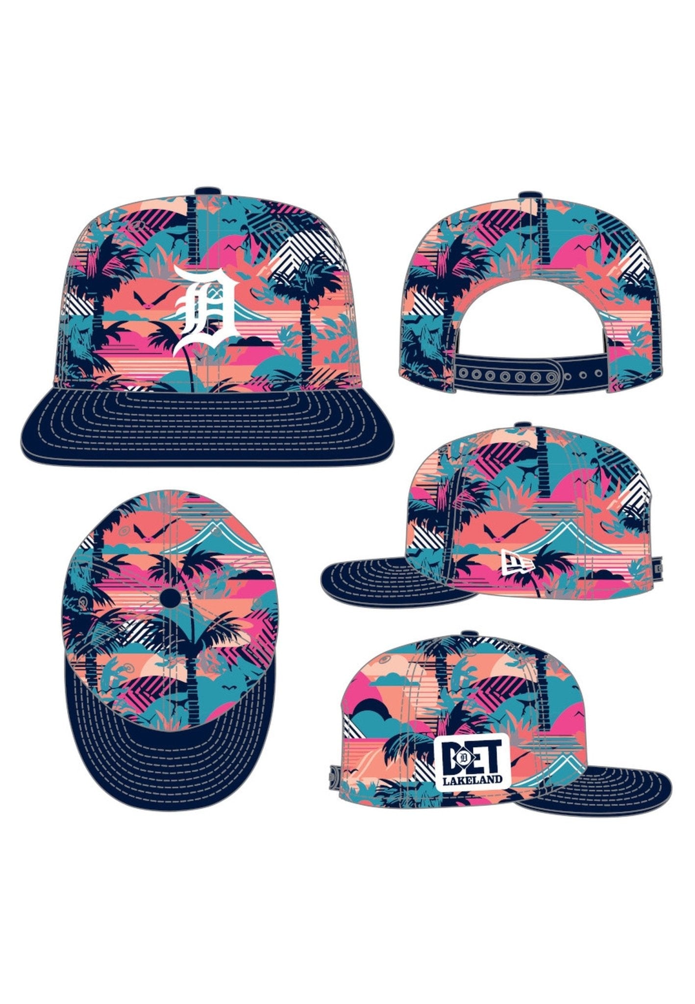 GORRA NEW ERA DETROIT PRINTED950 G1 DETTIG - AREA ZERO