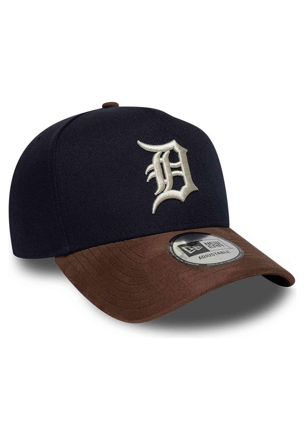 CASQUETTE NEW ERA DETROIT TIGERS E FRAME SUEDE VISOR MARINE