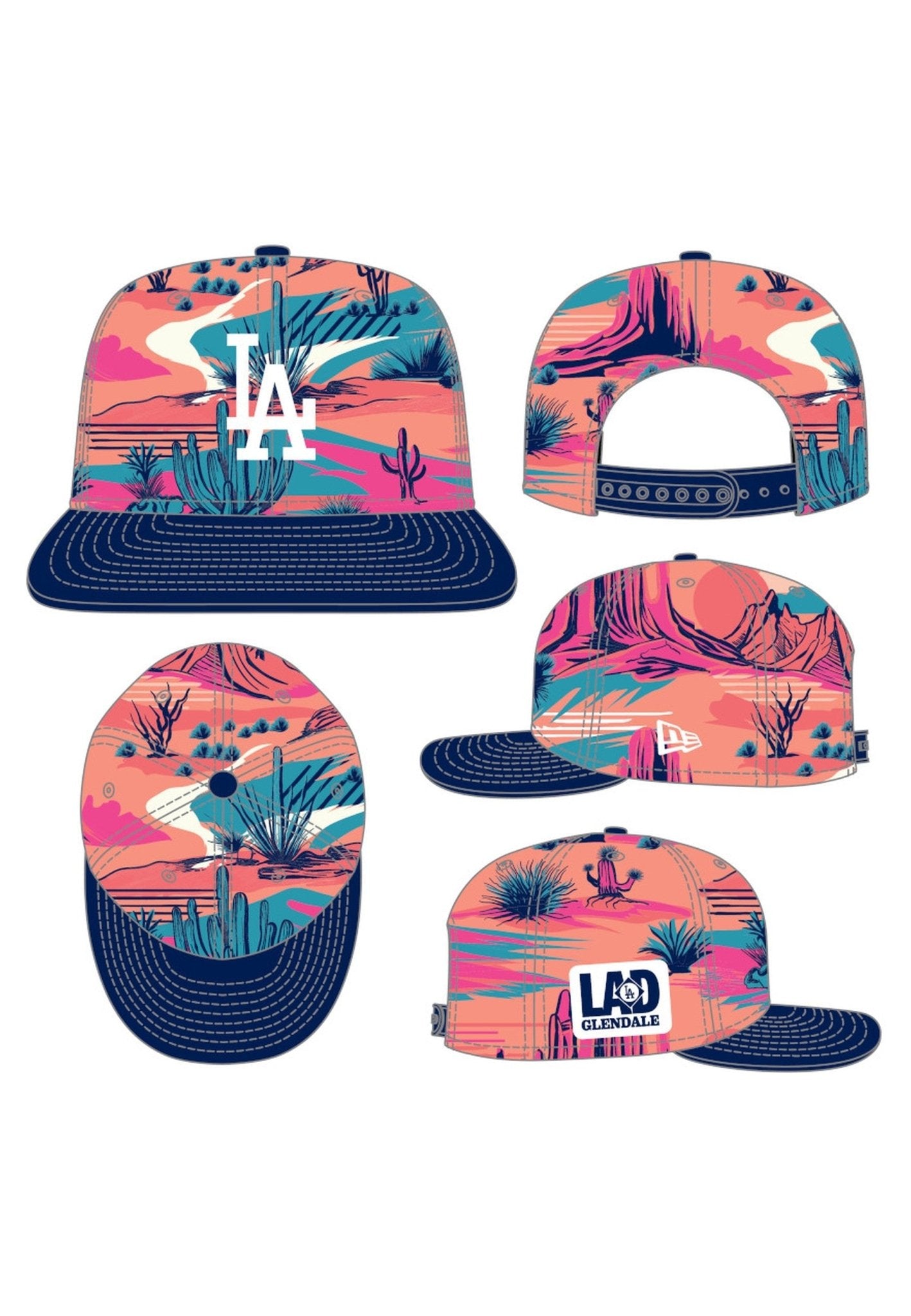 GORRA NEW ERA DODGERS PRINTED950 G1 LOSDOD - AREA ZERO