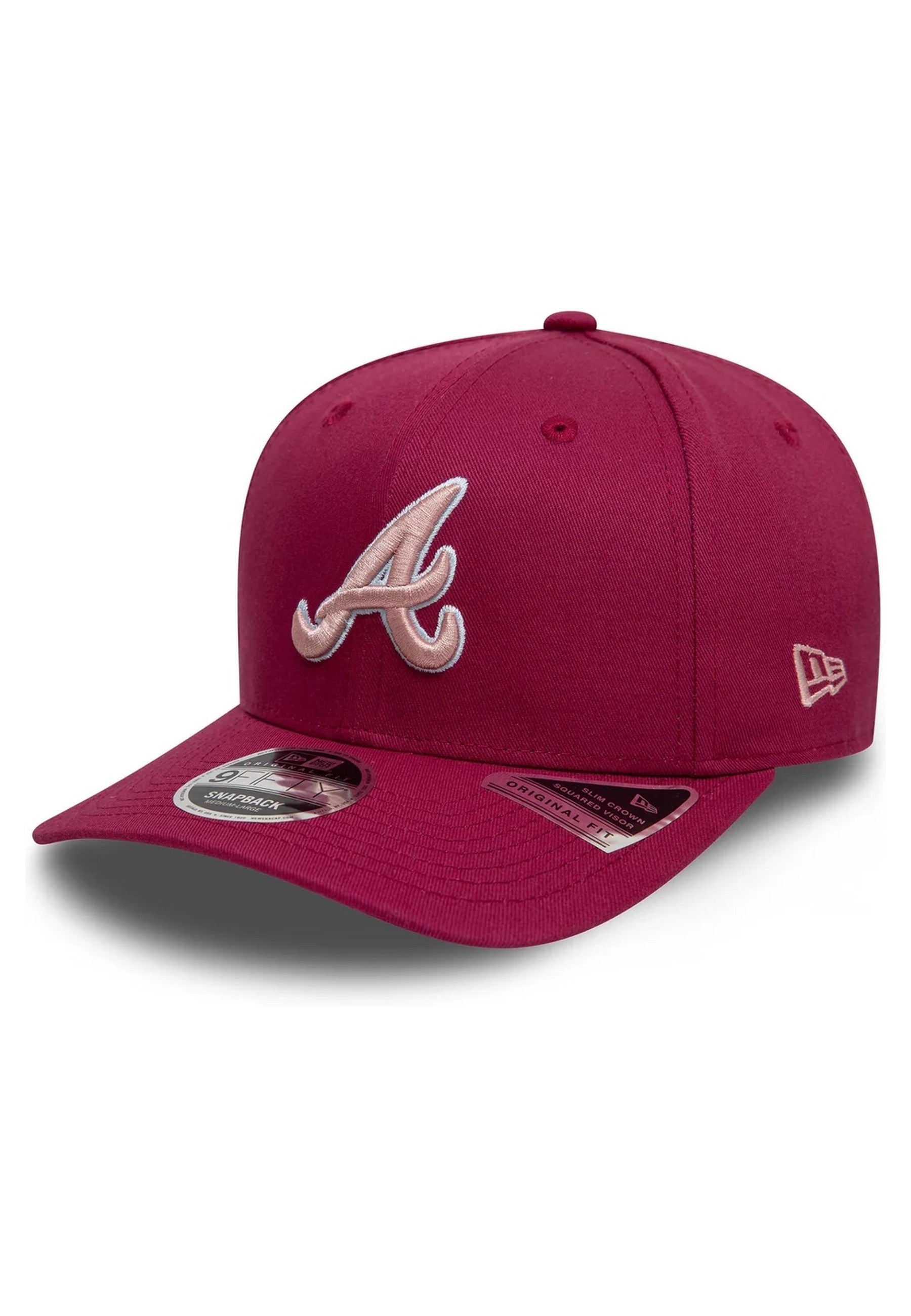 GORRA NEW ERA GRANATE ATHLANTA WS 9FIFTY OF PC ATLBRACO