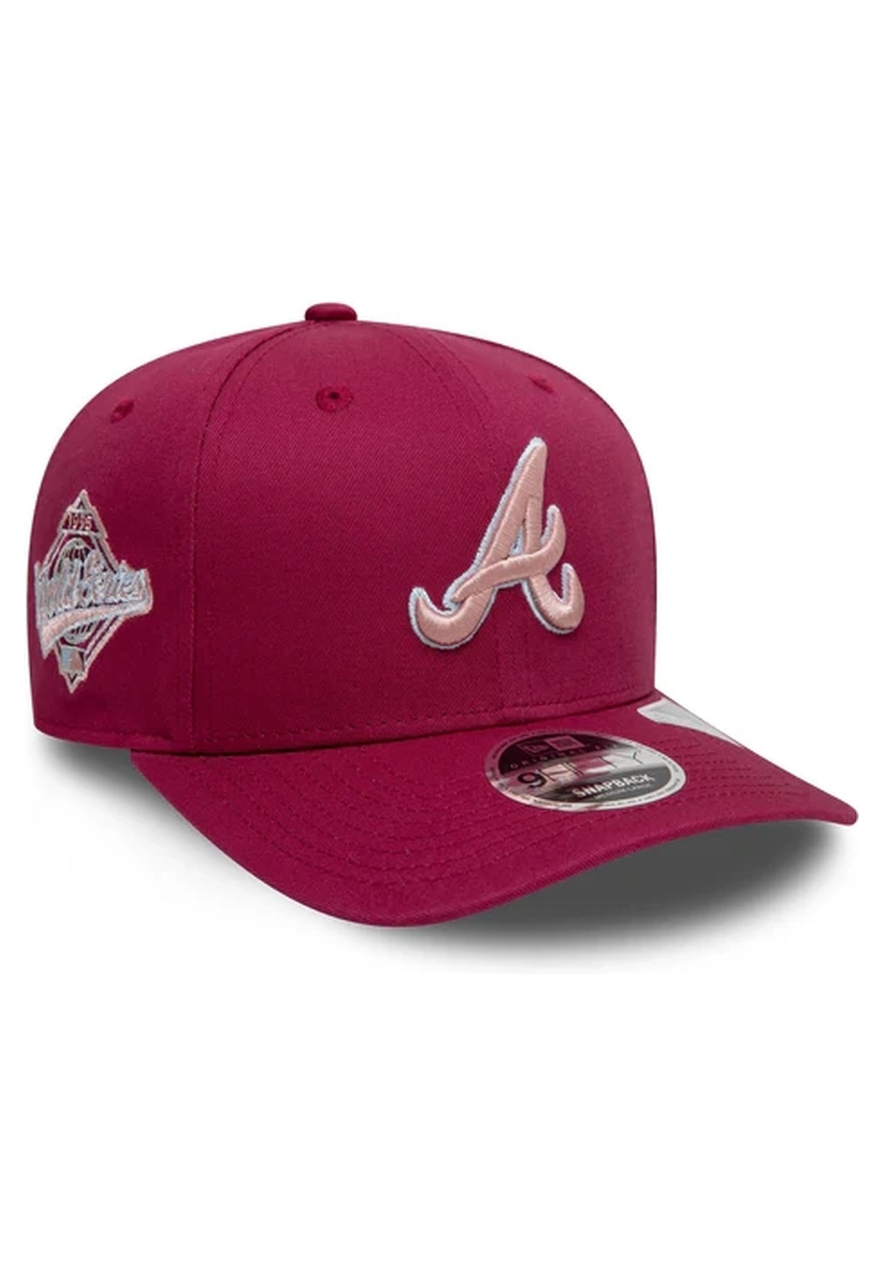 GORRA NEW ERA GRANATE ATHLANTA WS 9FIFTY OF PC ATLBRACO