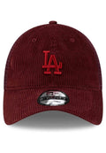 GORRA NEW ERA GRANATE DODGERS CORD 9TWENTY TRUCKER LOSDOD