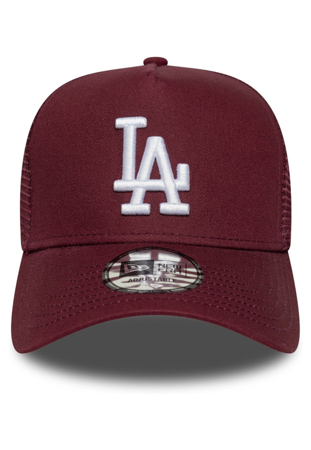 GORRA NEW ERA GRANATE DODGERS LEAGUE ESS TRUCKER LOSDOD FBGWHI