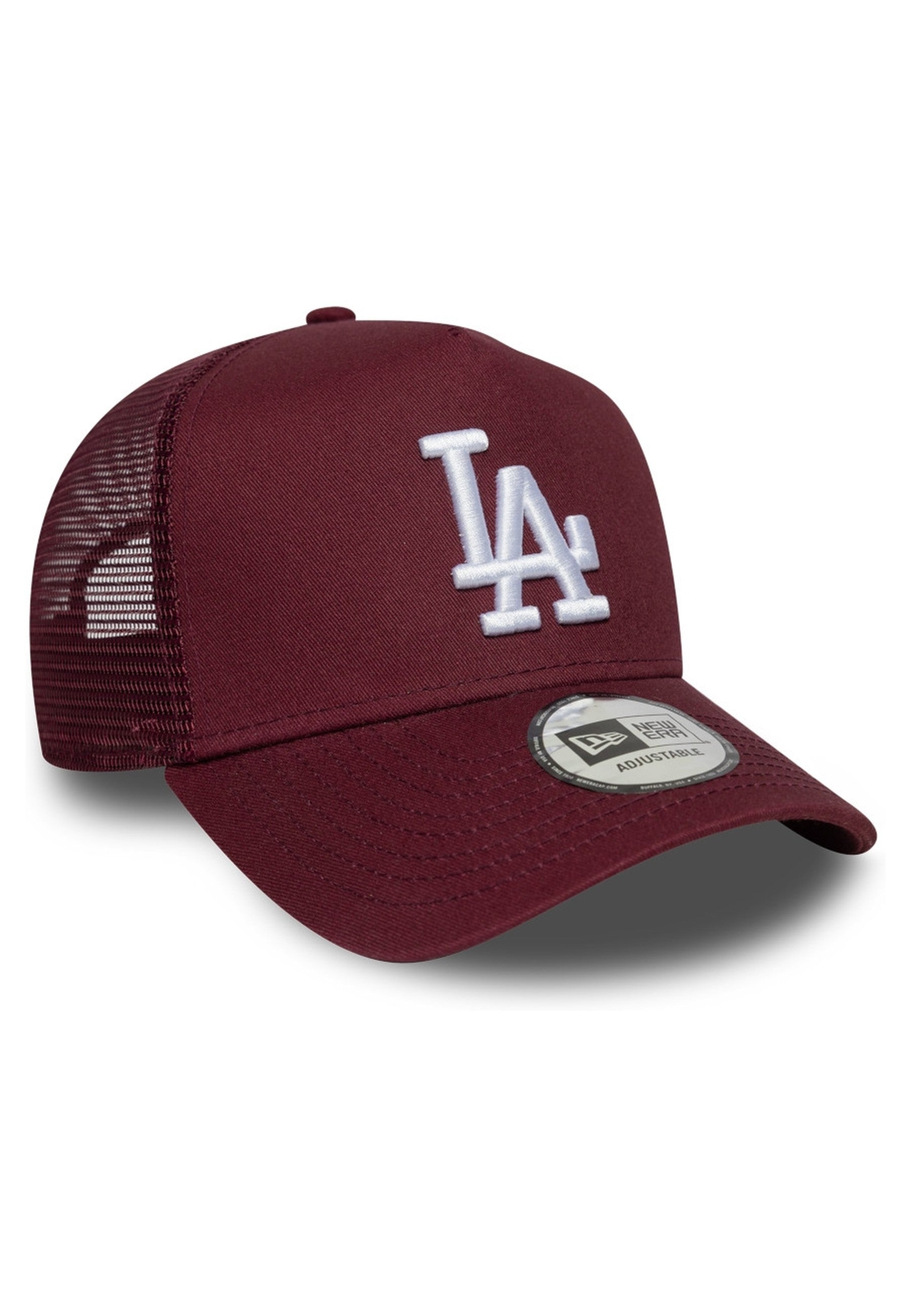 GORRA NEW ERA GRANATE DODGERS LEAGUE ESS TRUCKER LOSDOD FBGWHI