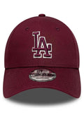 GORRA NEW ERA GRANATE DODGERS TEAM OUTLINE 9FORTY LOSDOD