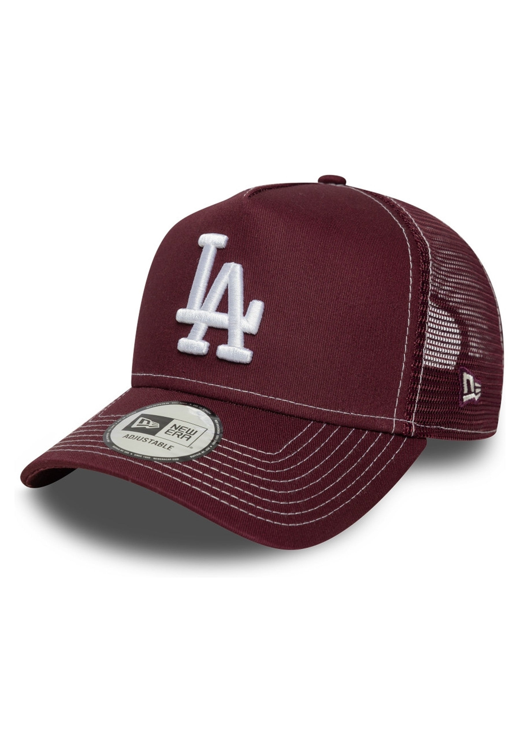 GORRA NEW ERA GRANATE DODGERS WS EF TRUCKER LOSDODCO