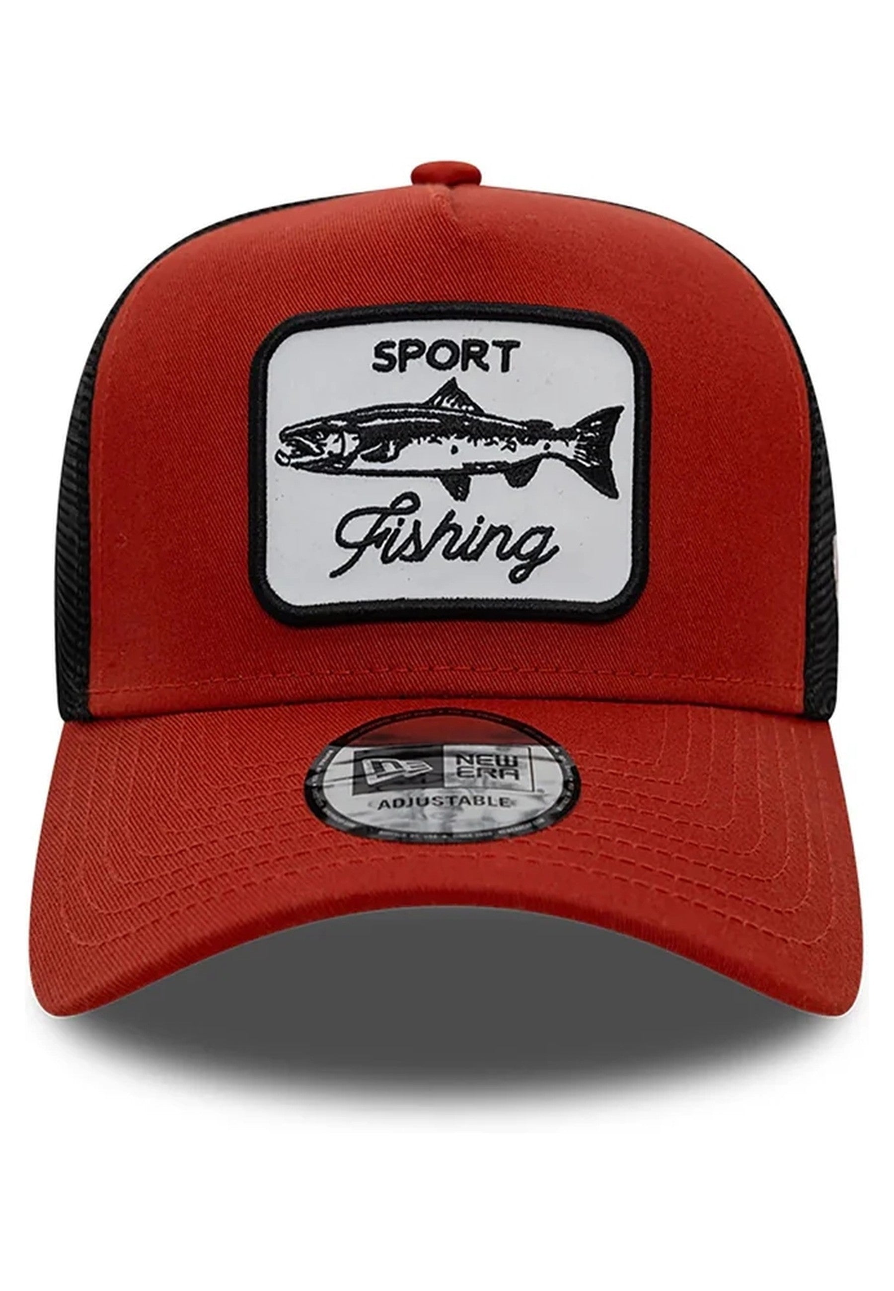 GORRA NEW ERA GRANATE FISHING PATCHNE TRUCKER CAP