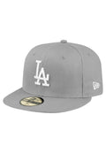 GORRA NEW ERA GRIS DODGERS MLB BASIC 59FIFTY LOSDOD