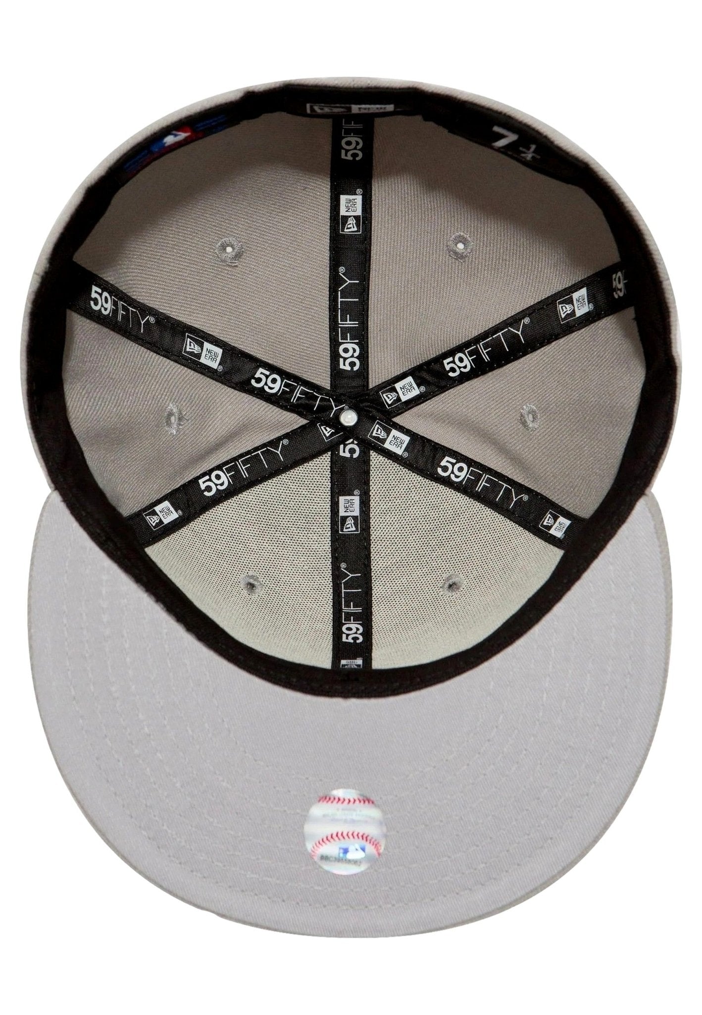 GORRA NEW ERA GRIS DODGERS MLB BASIC 59FIFTY LOSDOD - AREA ZERO