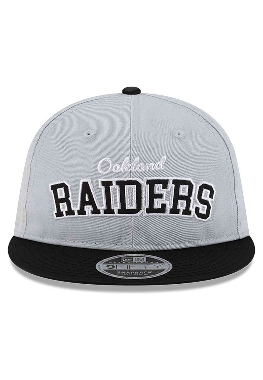 GORRA NEW ERA GRIS LAS VEGAS RAIDERS NFL HISTORIC 9FIFTY RC LASRAI