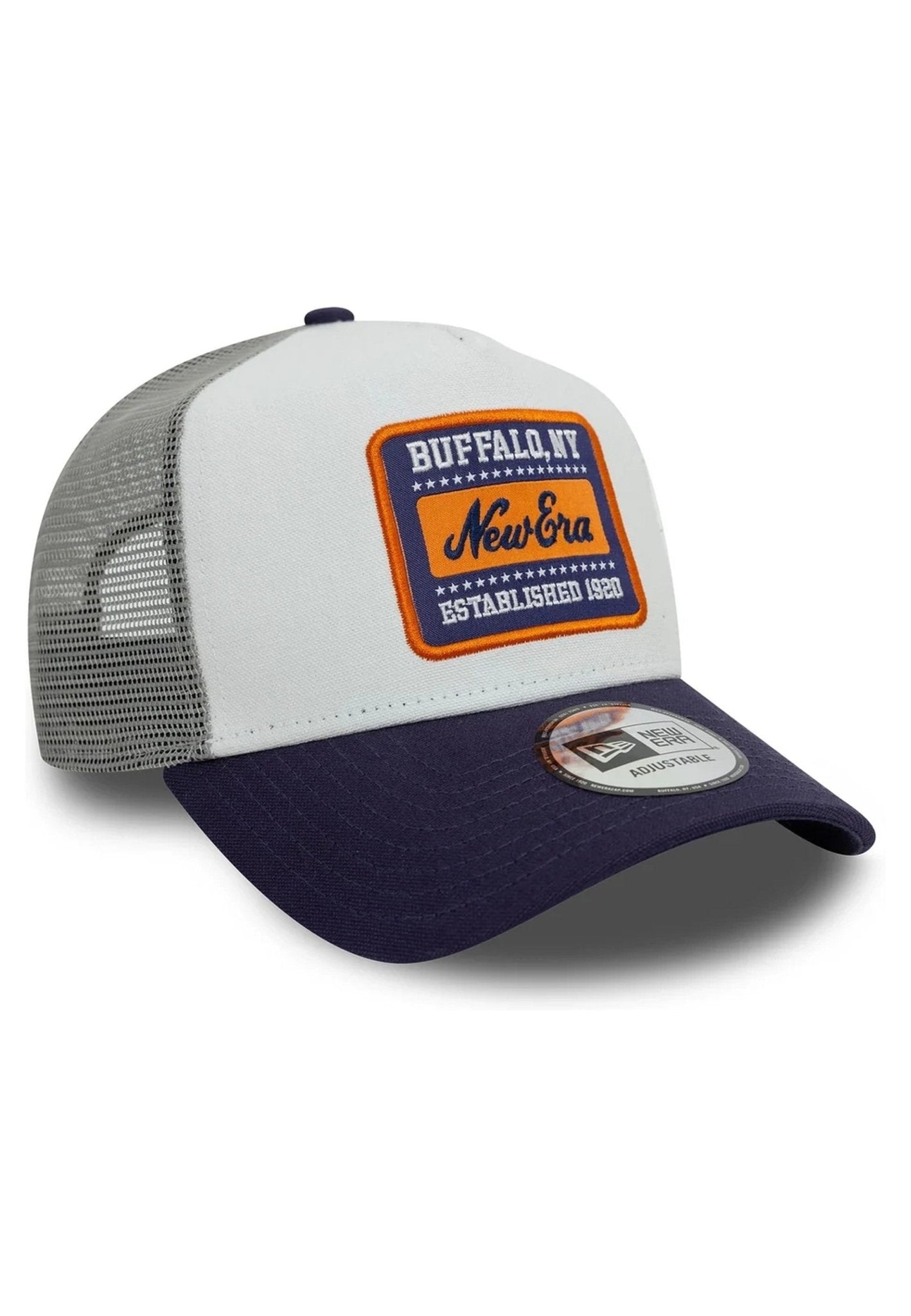 GORRA NEW ERA GRIS NE PATCH COT CANV TRUCKER NEWERA - AREA ZERO