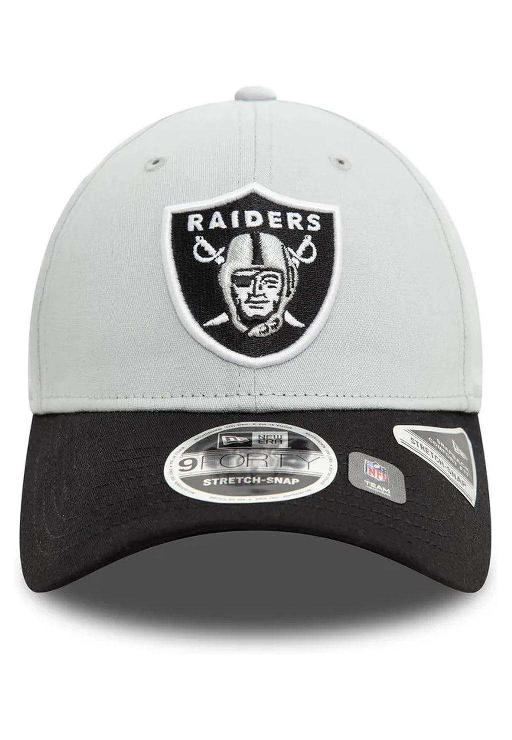 GORRA NEW ERA GRIS RAIDERS NFL 9FORTY SS LASRAI