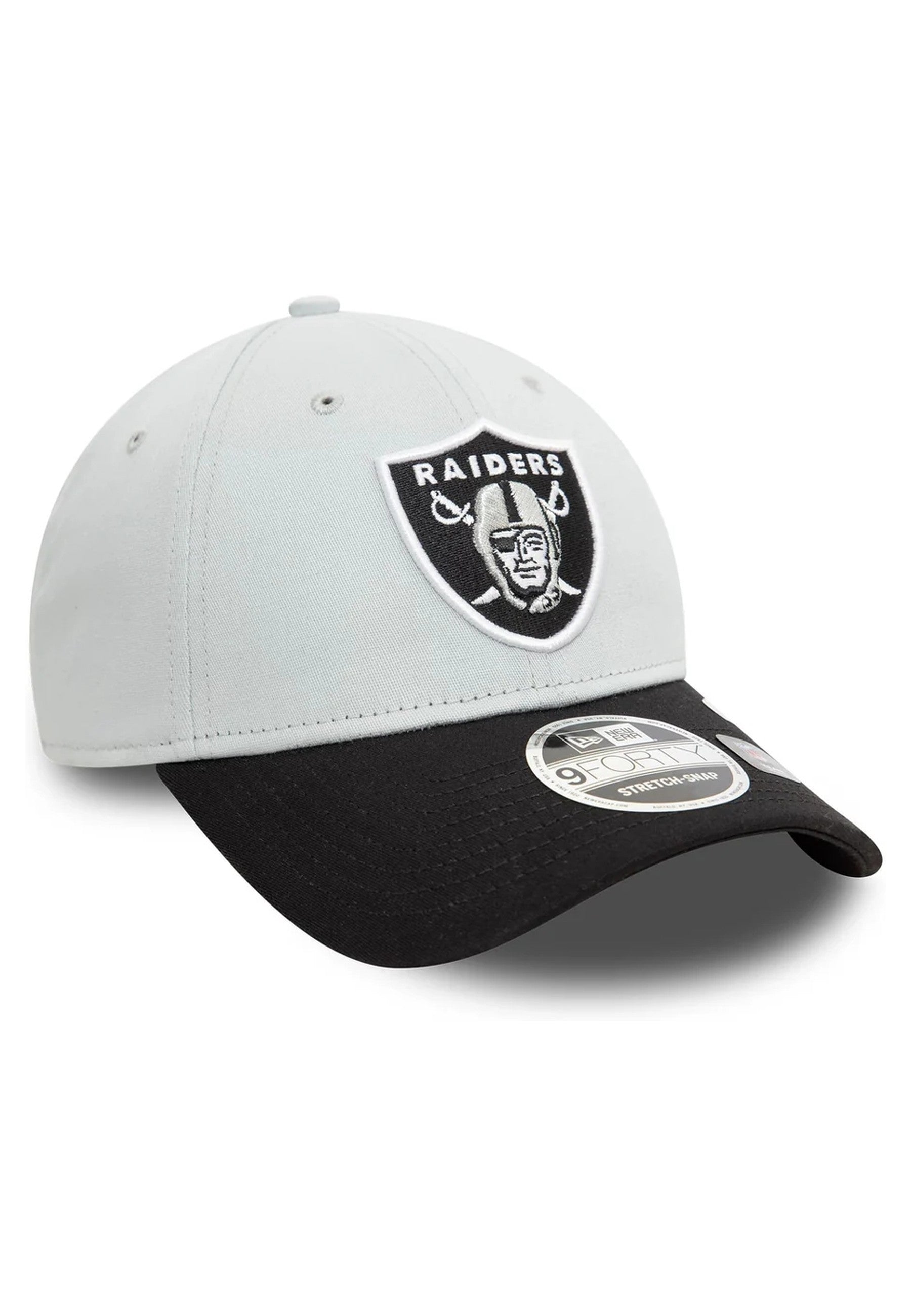 GORRA NEW ERA GRIS RAIDERS NFL 9FORTY SS LASRAI