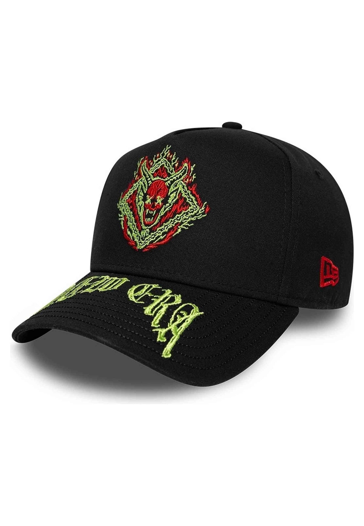 GORRA NEW ERA HELL FIRE LIVES 9FORTY E FRAME STRANGER THINGS 10 YEARS NEGRA