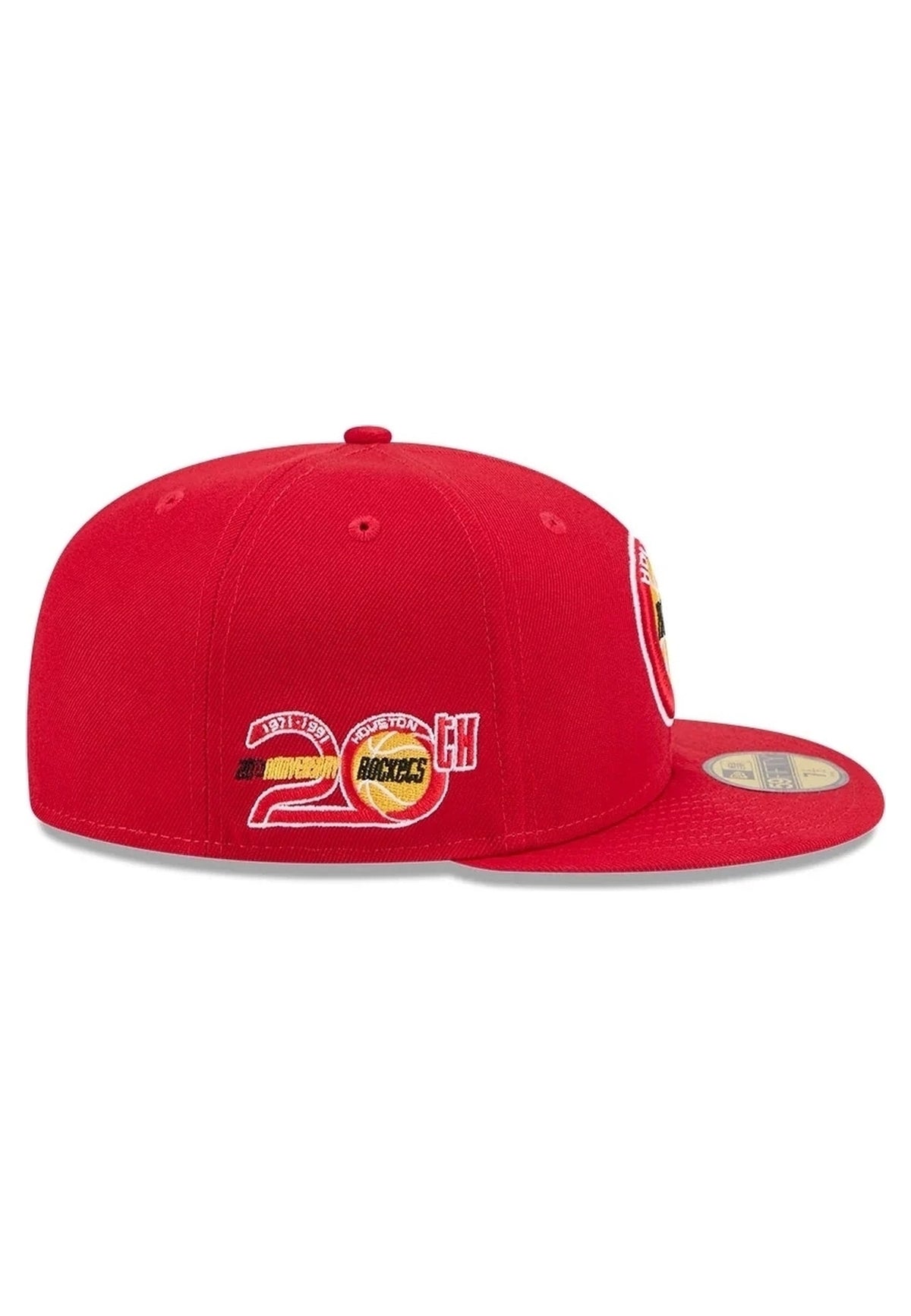 GORRA NEW ERA HOUSTON ROCKETS 59FIFTY HARDWOOD CLASSIC ROJA