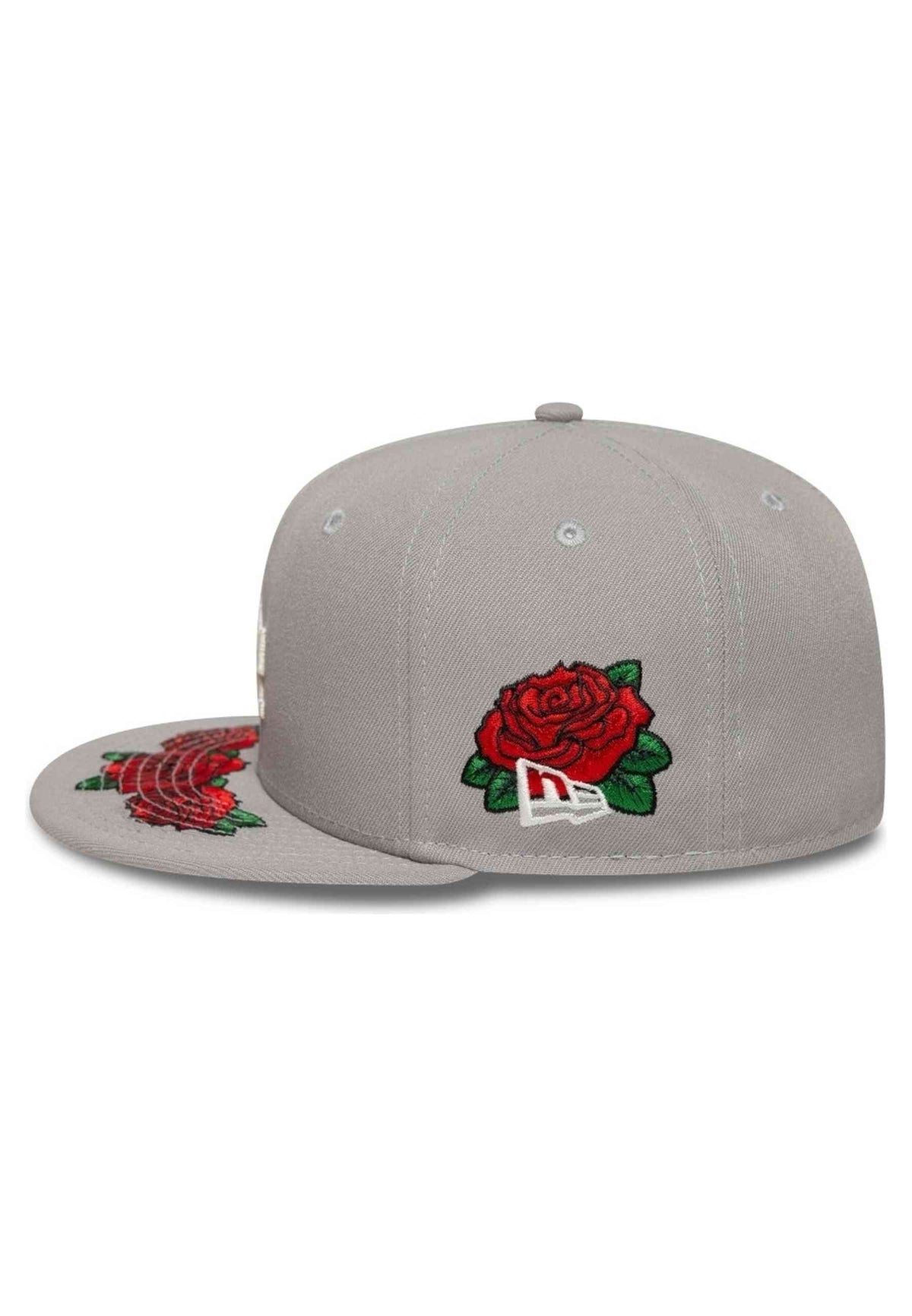 gorra New Era 59FIFTY Los Angeles Dodgers Cooperstown Floral gris - vista 5
