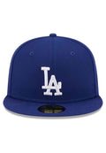 NEW ERA ROYAL LOS ANGELES DODGERS 59FIFTY EVERGREEN CAP