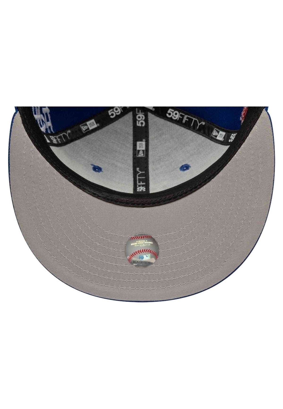 gorra New Era 59FIFTY Los Angeles Dodgers Poly Kanji royal - vista 7