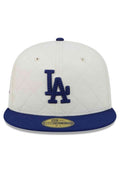 GORRA NEW ERA LOS ANGELES DODGERS 59FIFTY QUILTED NYLON SIDE PATCH BLANCA