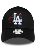 NEW ERA LOS ANGELES DODGERS 9FORTY WMNS ROSE SEQUIN BLACK CAP
