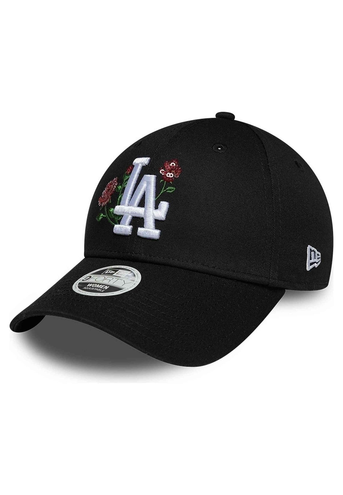 NEW ERA LOS ANGELES DODGERS 9FORTY WMNS ROSE SEQUIN BLACK CAP