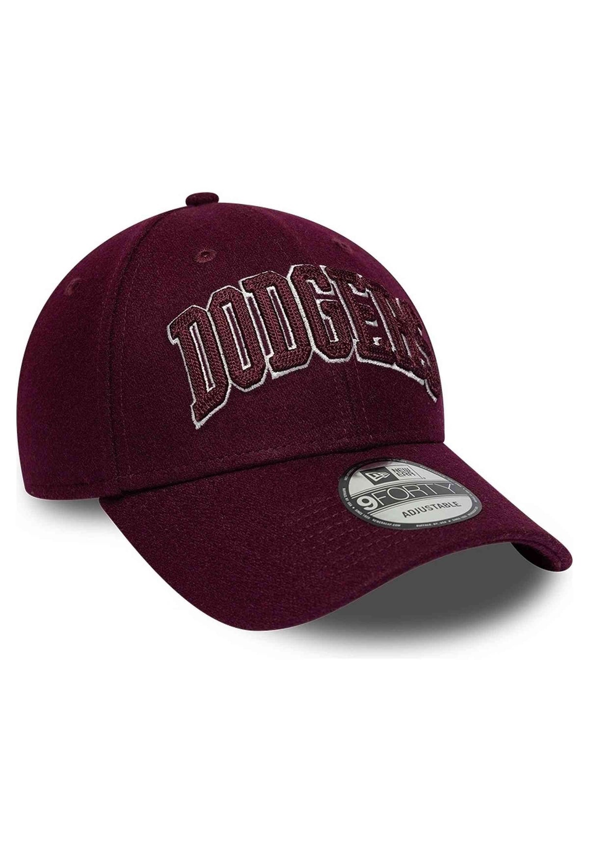 NEW ERA LOS ANGELES DODGERS 9FORTY WORDMARK MAROON CAP