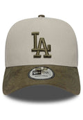 GORRA NEW ERA LOS ANGELES DODGERS E FRAME SUEDE VISOR BEIGE