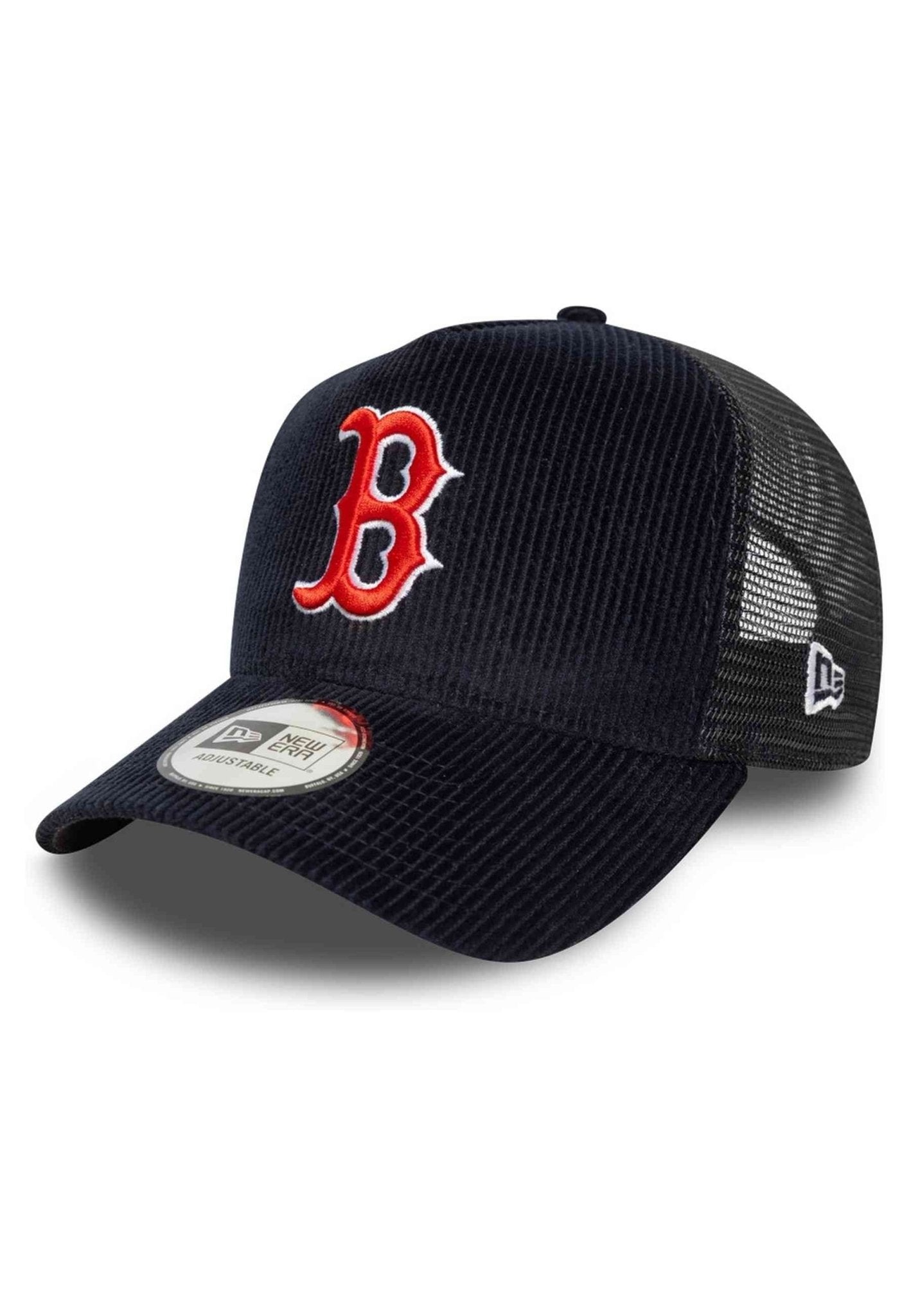 GORRA NEW ERA MARINO BOSTON CORD TRUCKER BOSRED - AREA ZERO