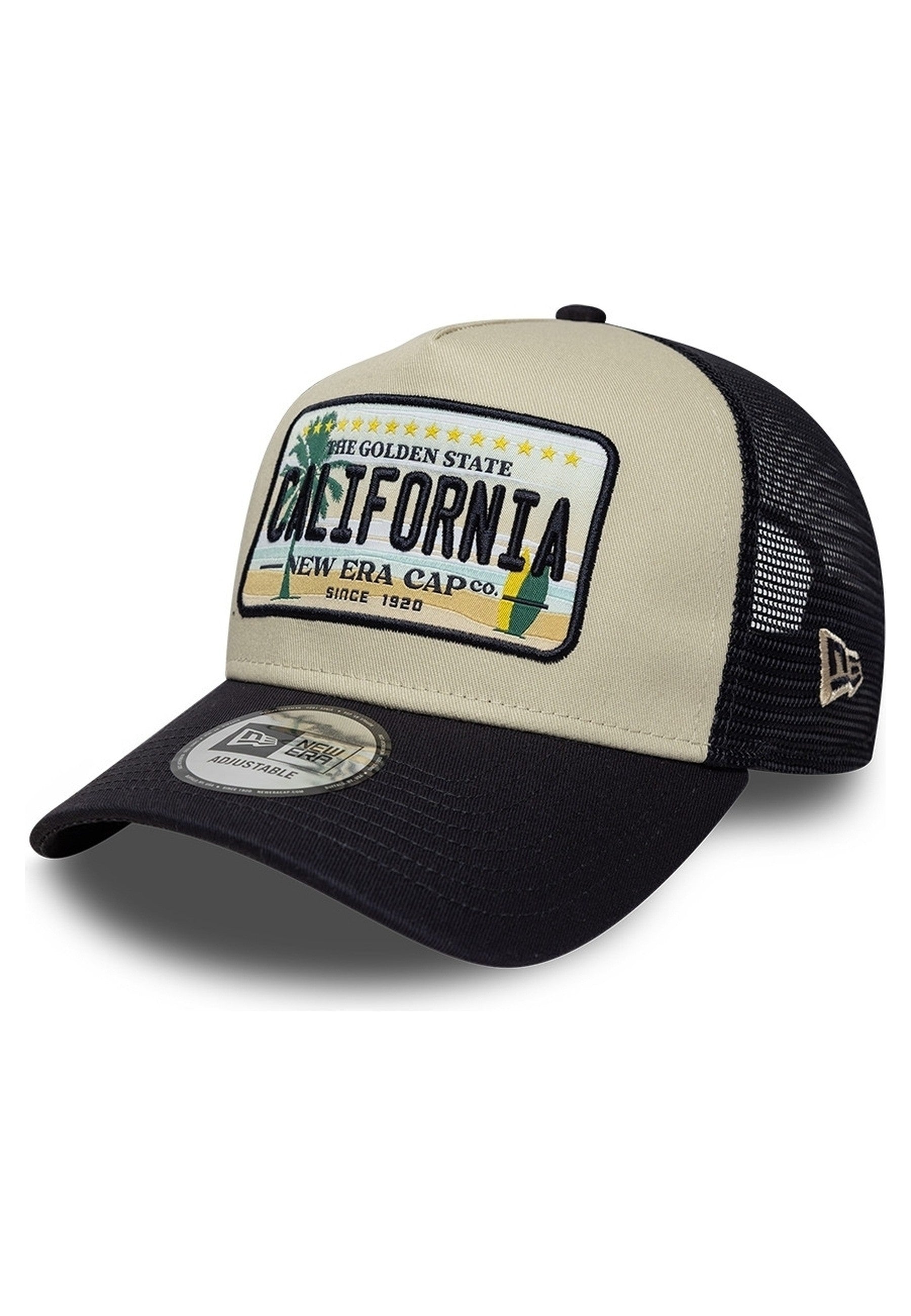GORRA NEW ERA MARINO CALIFORNIA LICENSE PLATE TRUCKER CAP