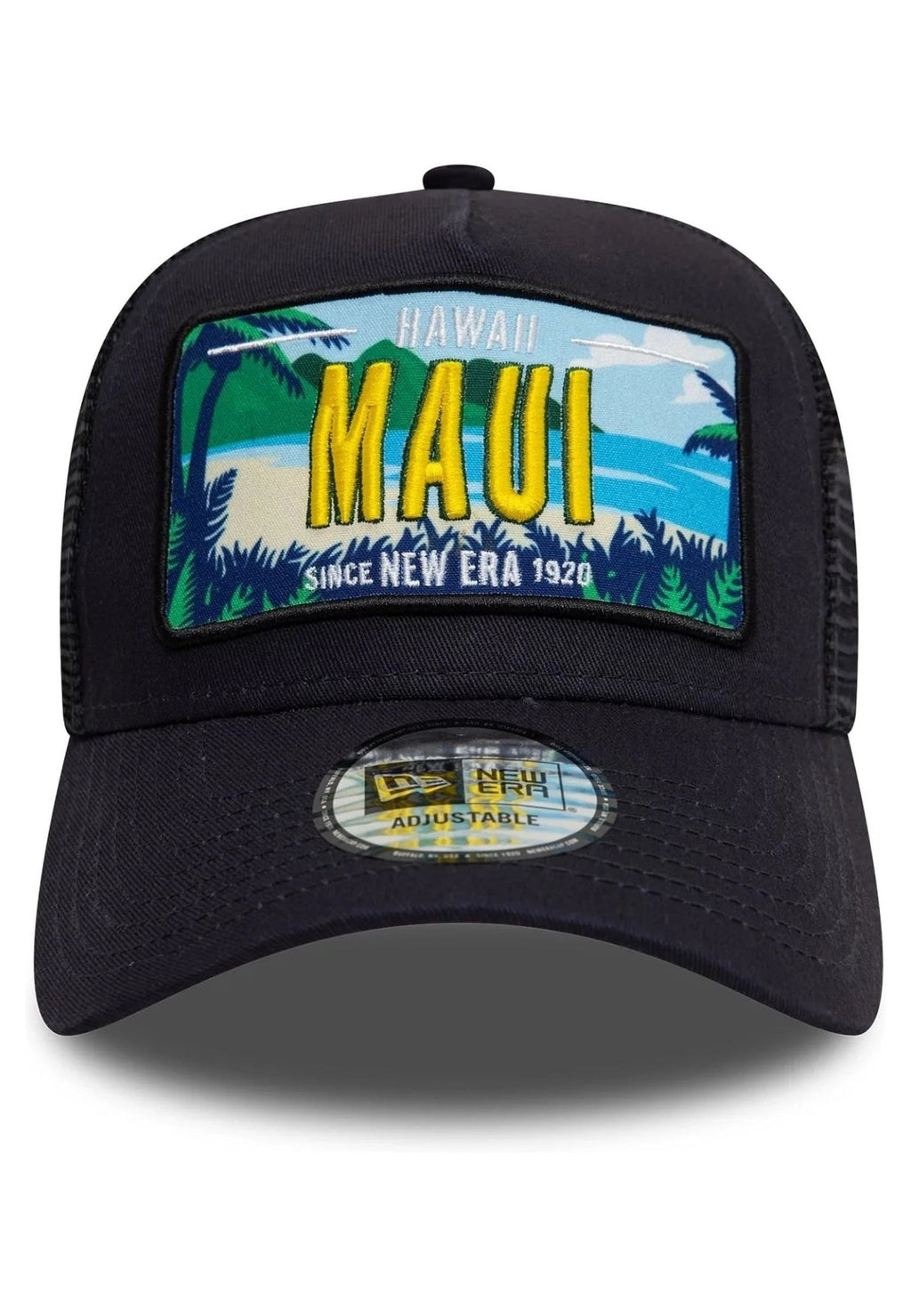 GORRA NEW ERA MARINO MAUI LICENSE PLATE TRUCKER CAP - AREA ZERO