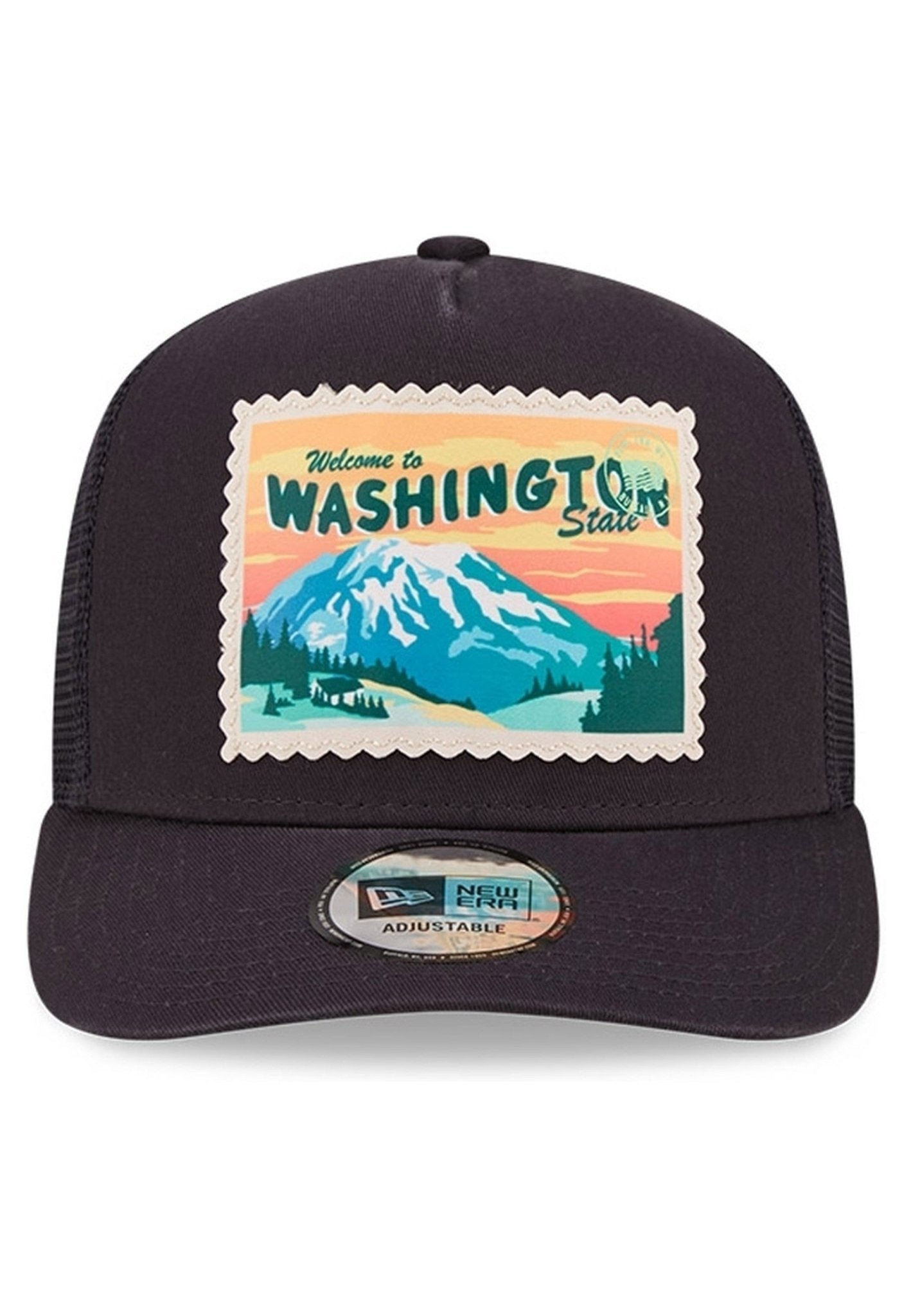 GORRA NEW ERA MARINO WASHINGTON POSTCARD TRUCKER CAP - AREA ZERO